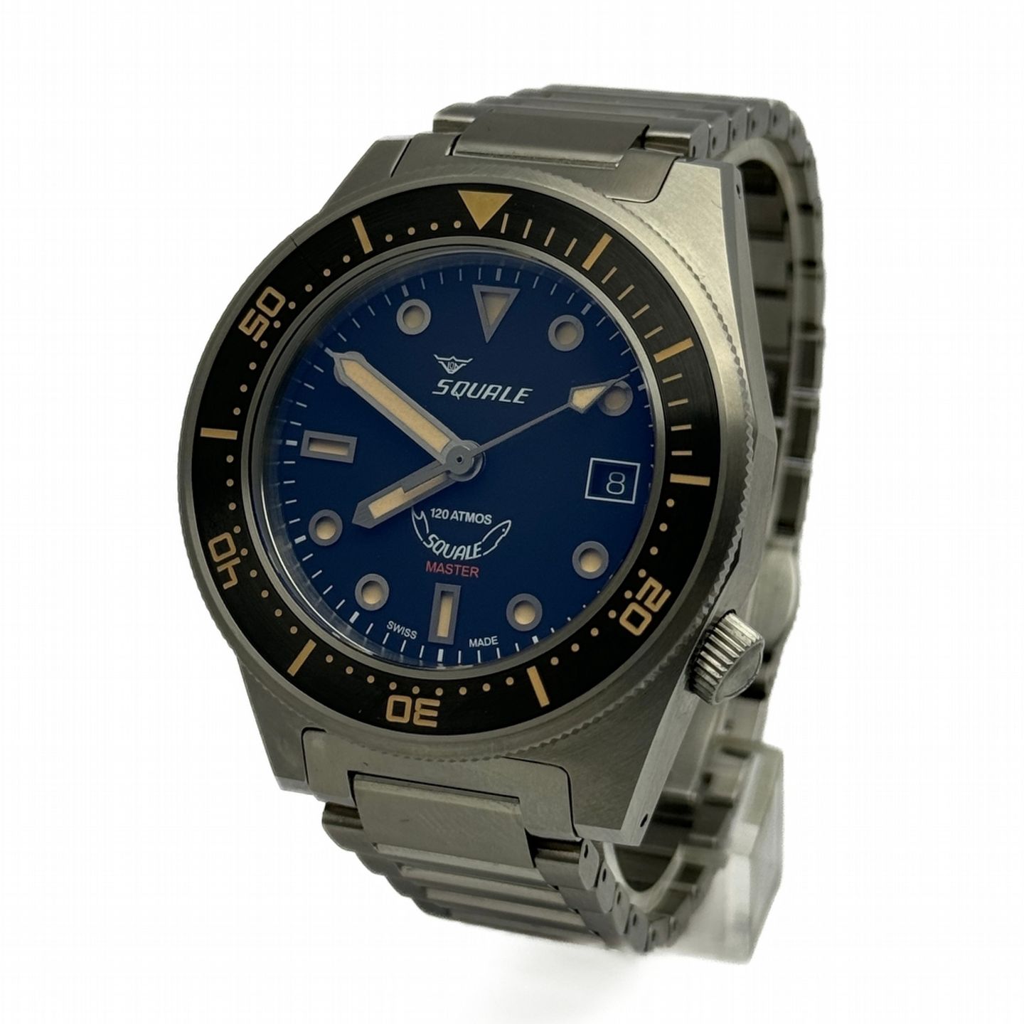 Squale Unknown MASTIBKBK.T120 (2024) - Blue dial 42 mm Titanium case (1/7)