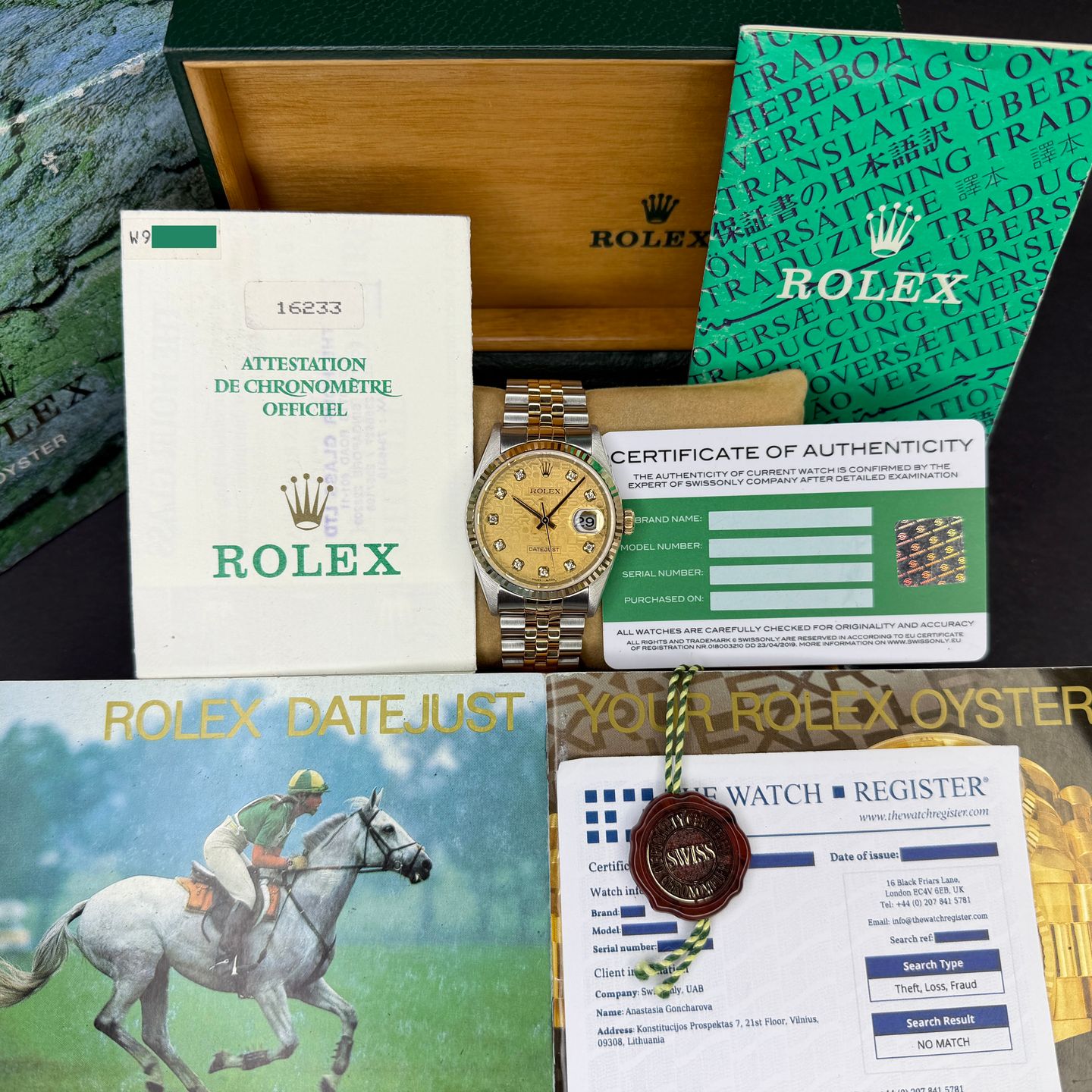 Rolex Datejust 36 16233 - (3/8)