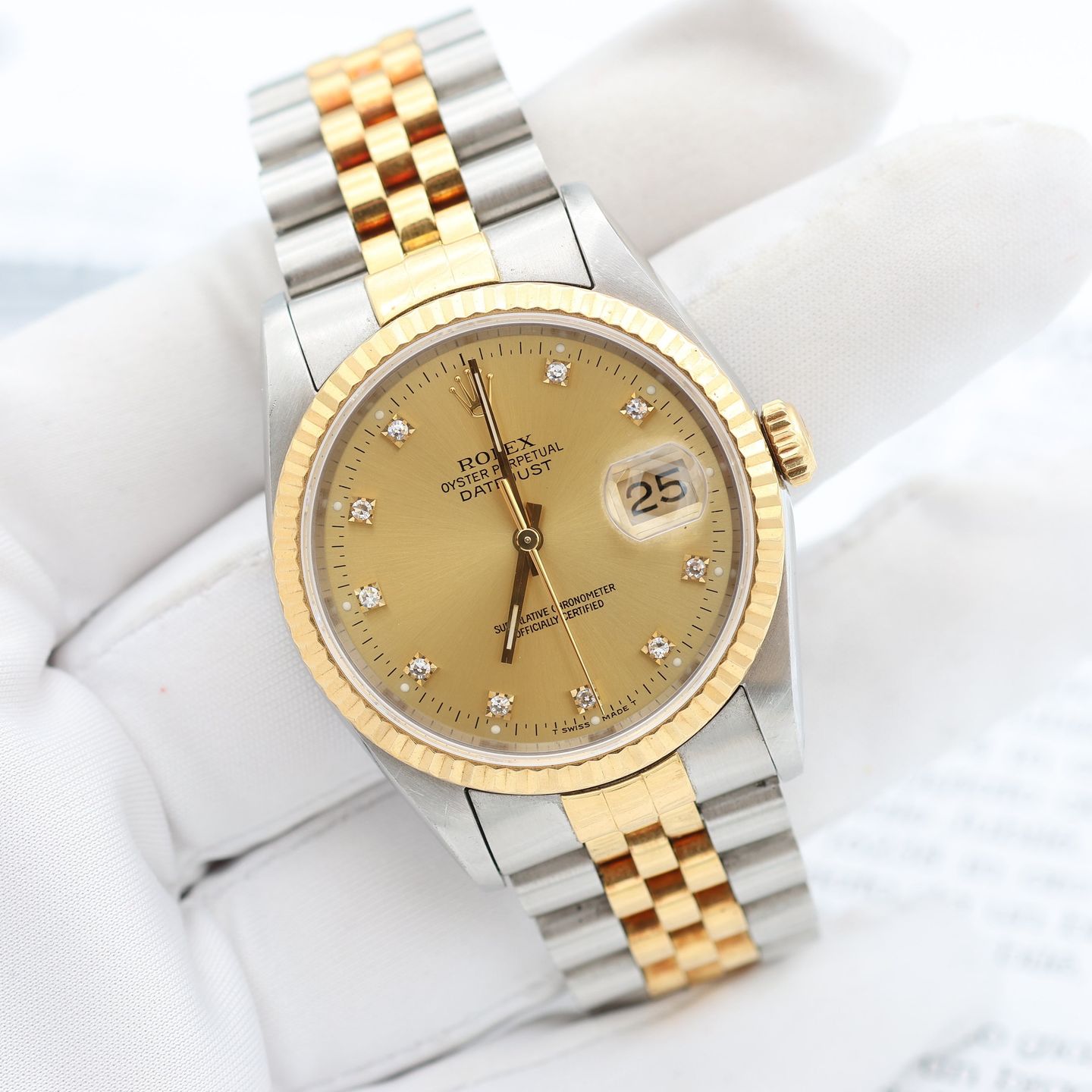 Rolex Datejust 36 16233G - (7/8)