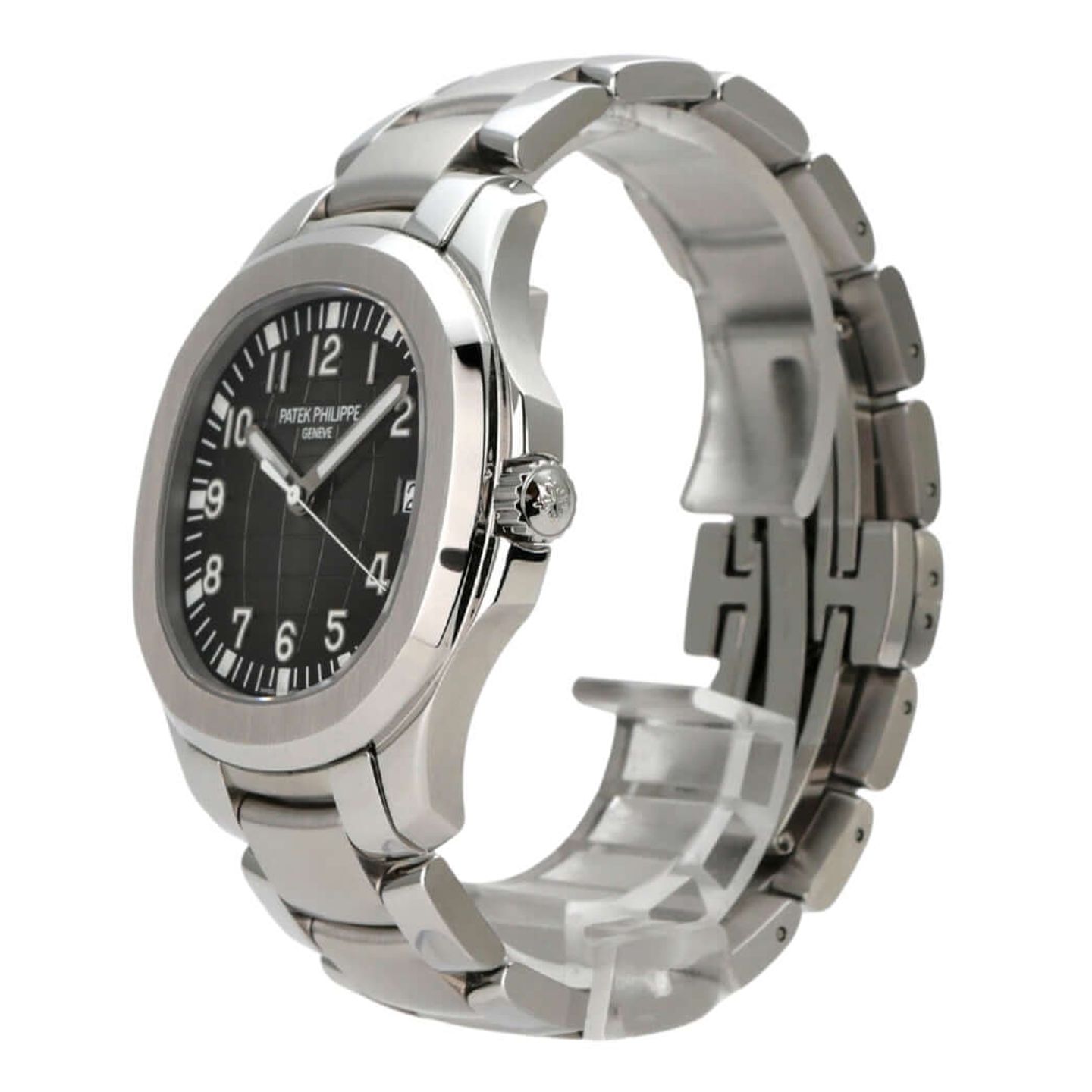 Patek Philippe Aquanaut 5167/1A-001 (2021) - Zwart wijzerplaat 40mm Staal (3/8)