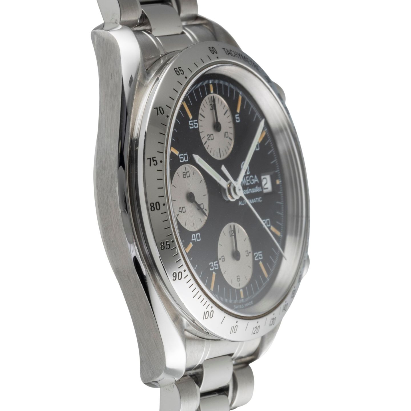 Omega Speedmaster Date 3511.50.00 (1999) - Black dial 39 mm Steel case (7/8)