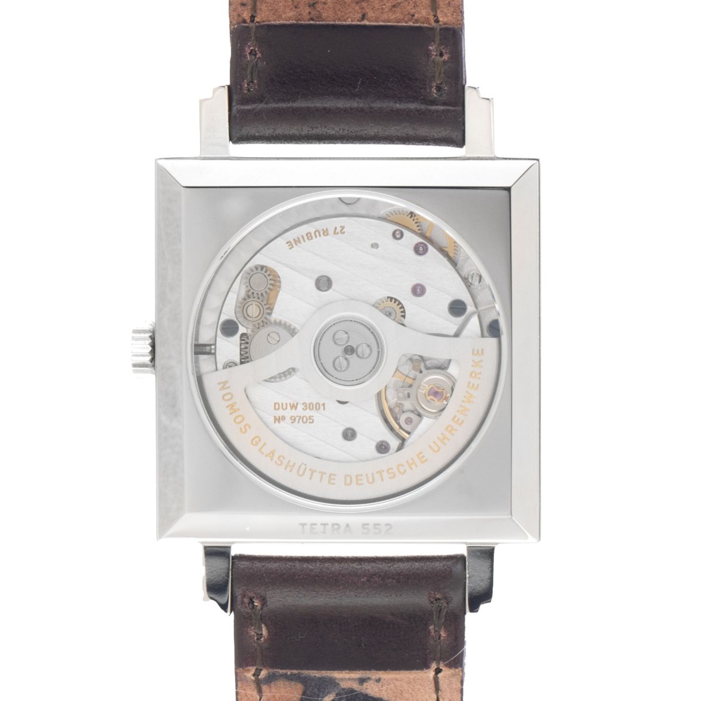 NOMOS Tetra Neomatik 421 (2025) - Wit wijzerplaat 33mm Staal (6/7)