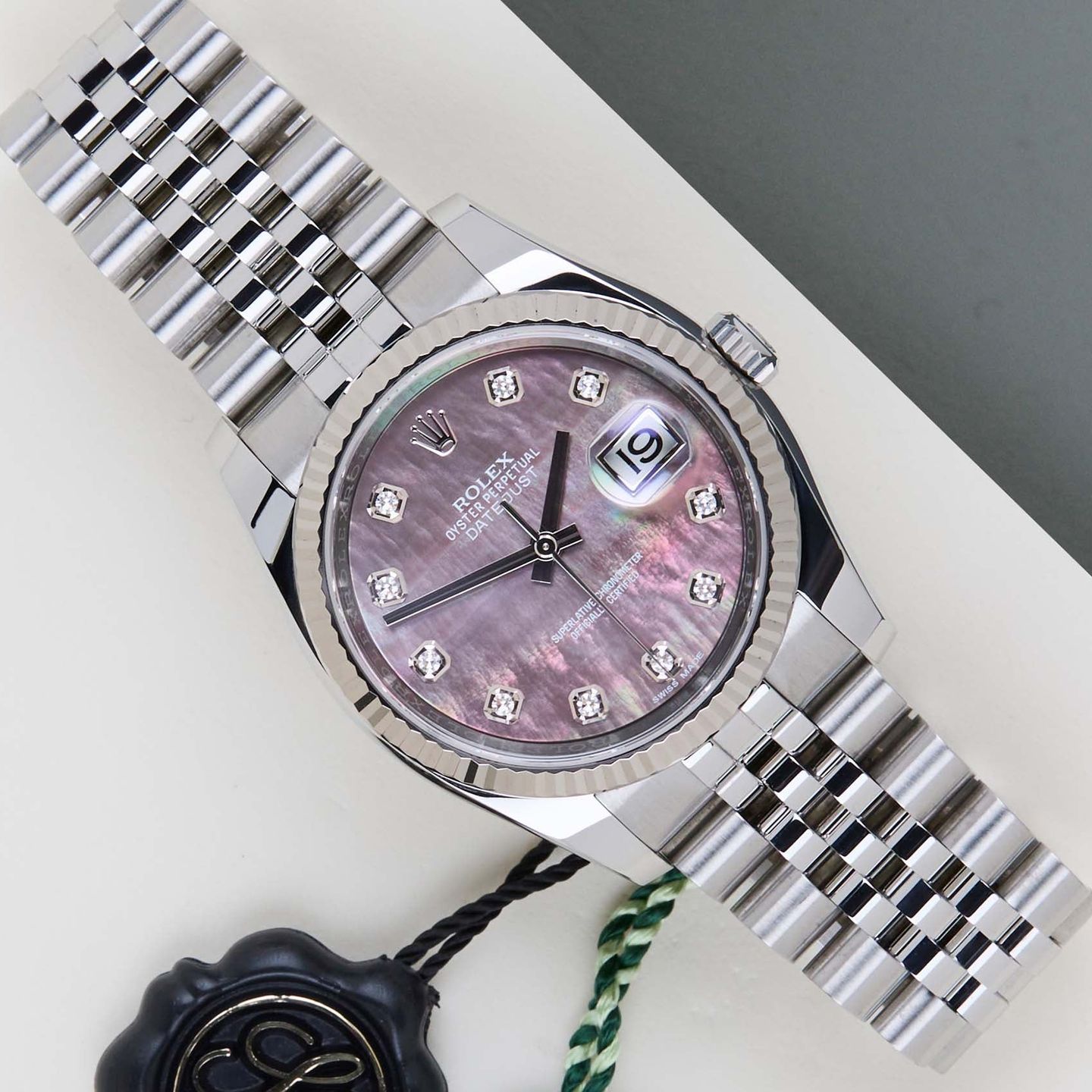 Rolex Datejust 36 116234 (2019) - Silver dial 36 mm Steel case (1/8)