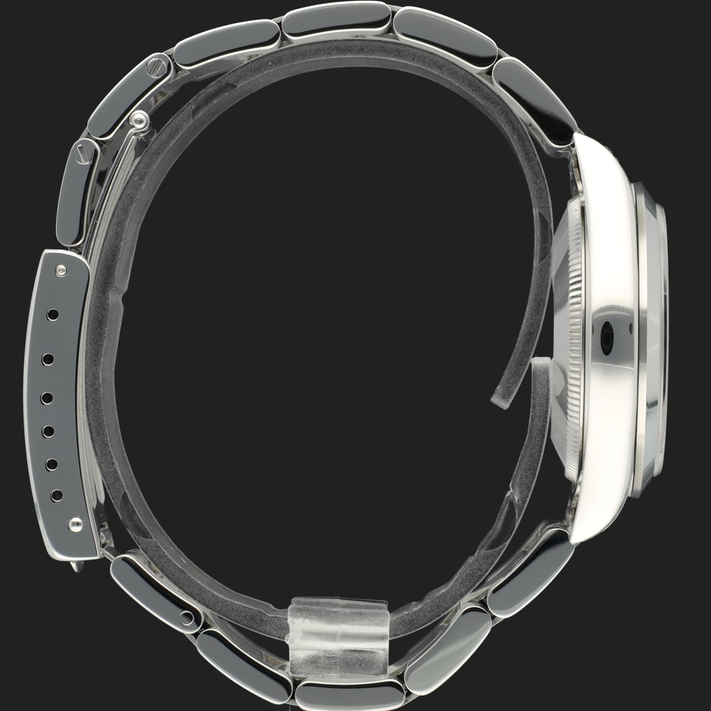 Rolex Oyster Perpetual 31 67480 (1998) - Pink dial 31 mm Steel case (5/8)