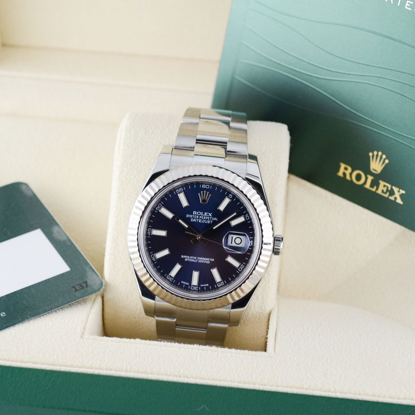 Rolex Datejust II 116334 (Unknown (random serial)) - 41 mm Steel case (7/7)