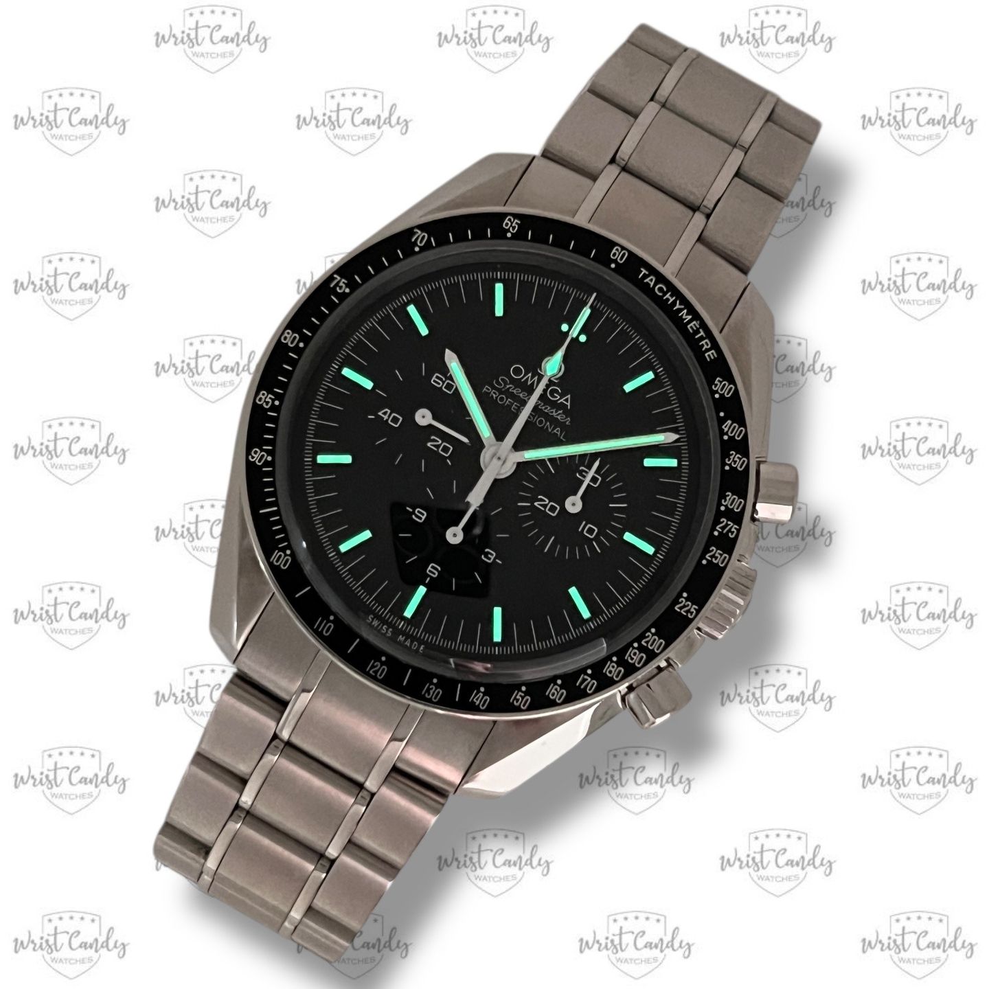 Omega Speedmaster Professional Moonwatch 311.30.42.30.01.005 (Unknown (random serial)) - Black dial 42 mm Steel case (4/8)