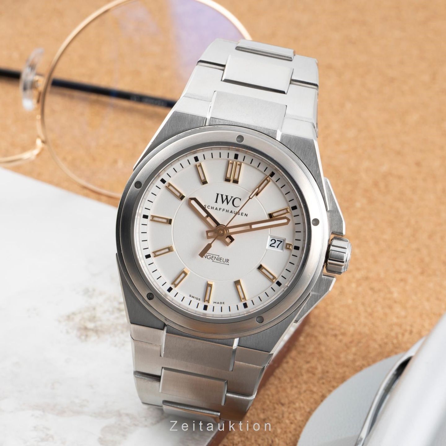 IWC Ingenieur Automatic IW323906 (Onbekend (willekeurig serienummer)) - 40mm Staal (3/8)