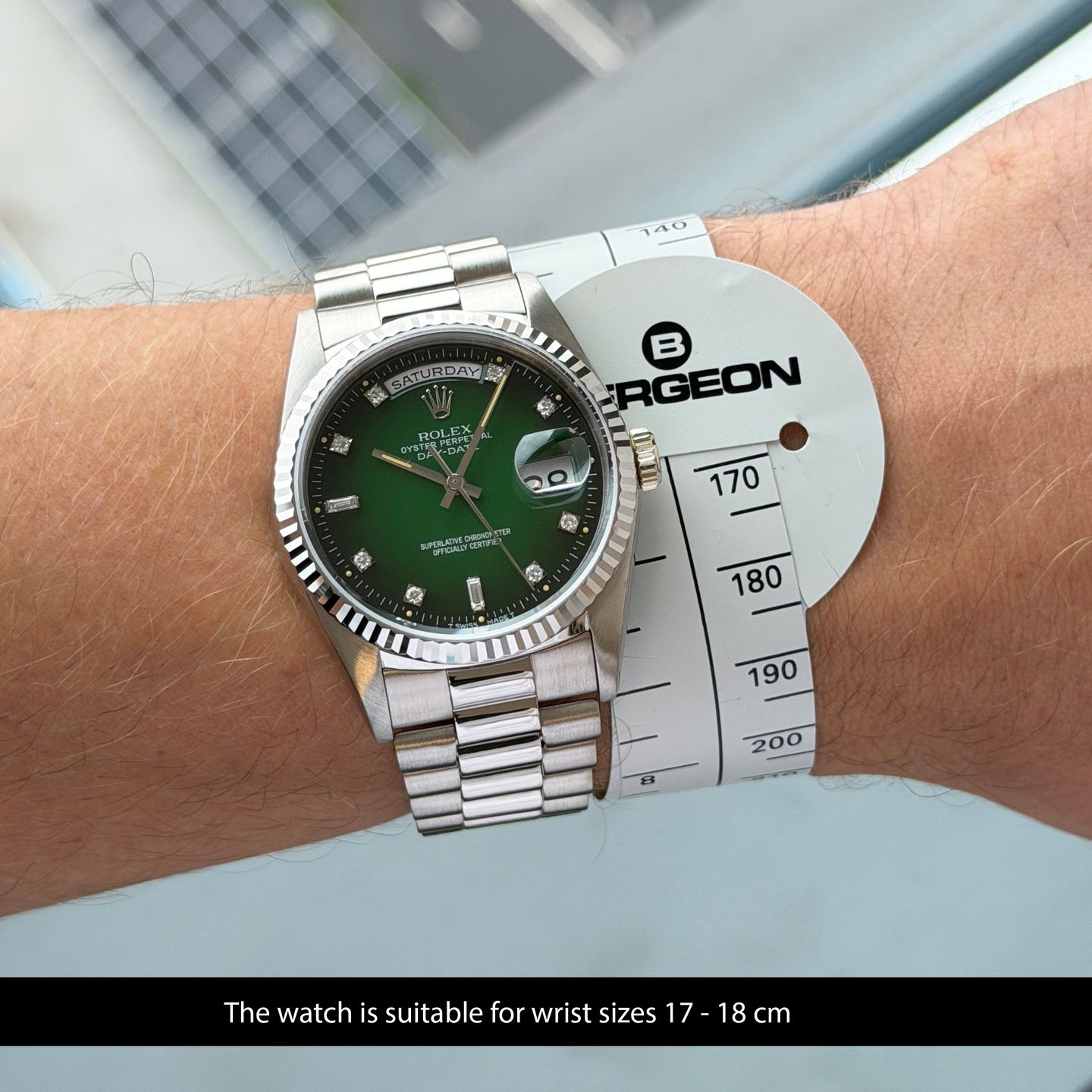 Rolex Day-Date 36 18239 (1994) - 36mm Witgoud (2/8)