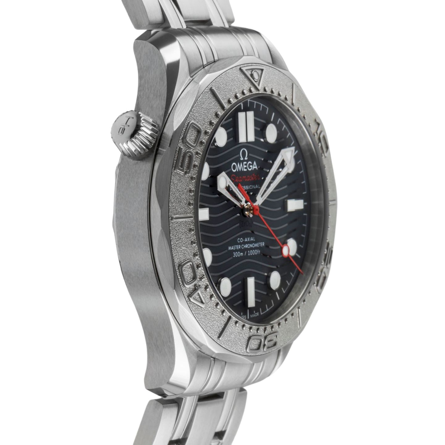 Omega Seamaster Diver 300 M 210.30.42.20.01.002 (Onbekend (willekeurig serienummer)) - Zwart wijzerplaat 42mm Staal (7/8)