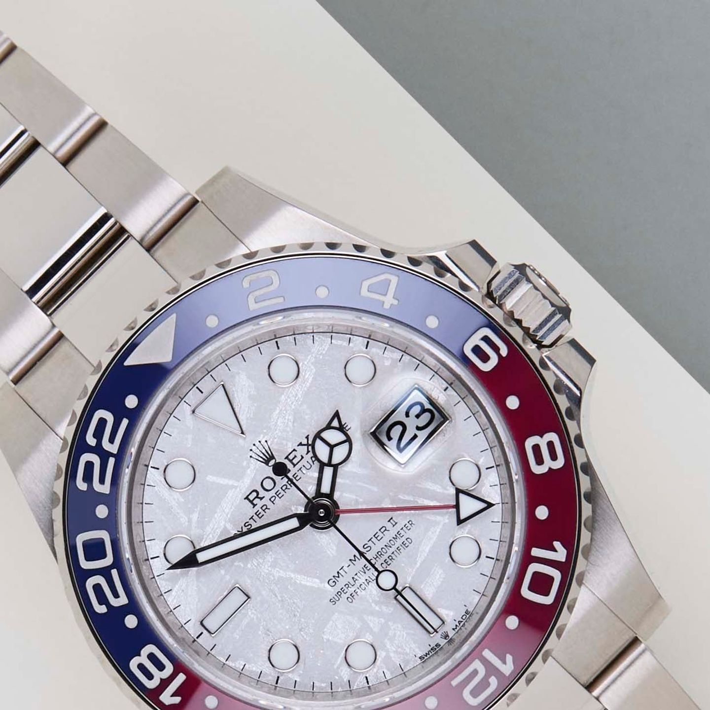 Rolex GMT-Master II 126719BLRO (2023) - 40 mm White Gold case (3/8)