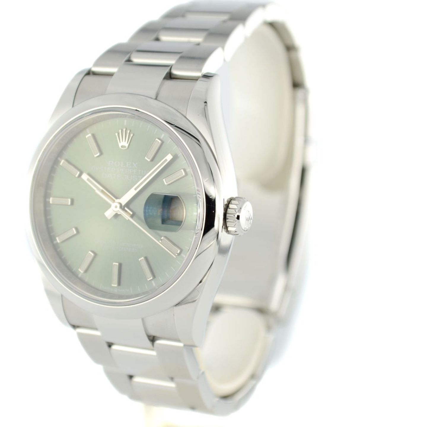 Rolex Datejust 36 126200 (2023) - Green dial 36 mm Steel case (2/7)