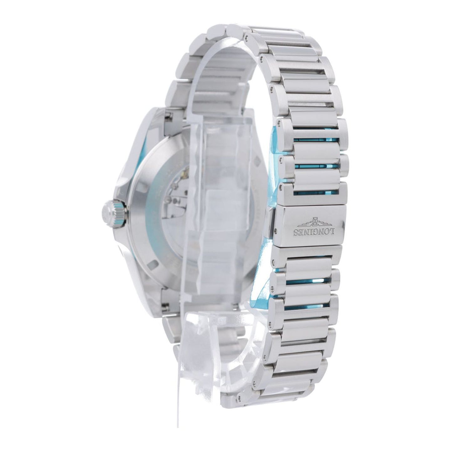 Longines Conquest L3.830.4.52.6 (2026) - Zwart wijzerplaat 41mm Staal (4/7)