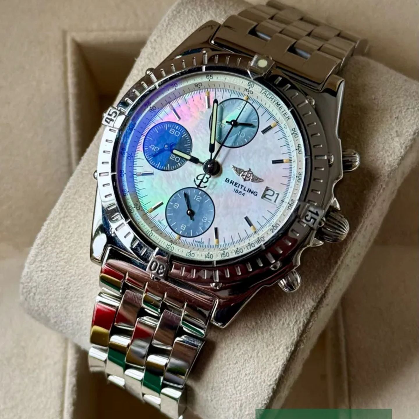 Breitling Chronomat A13050.1 (1999) - 39 mm Steel case (3/7)