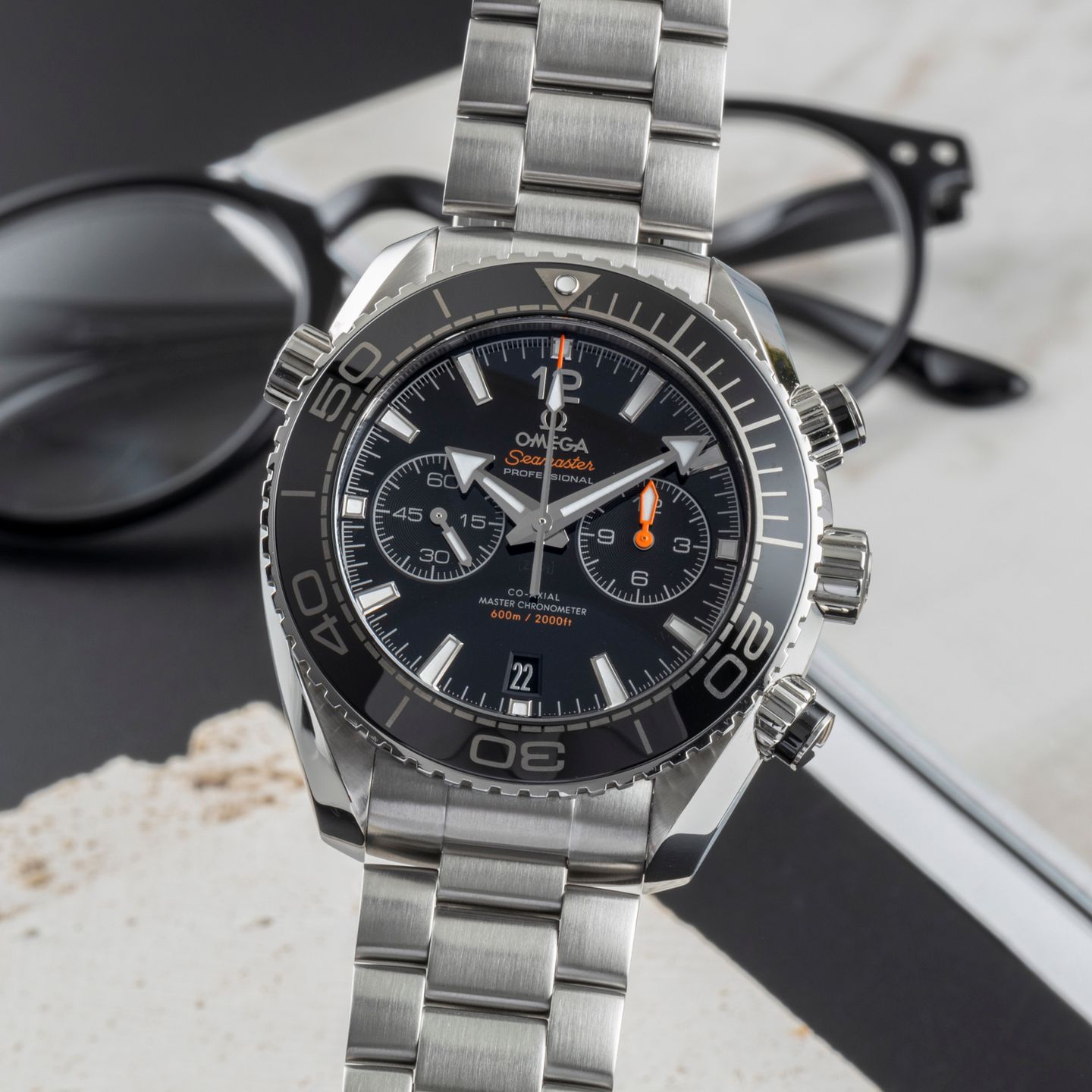 Omega Seamaster Planet Ocean Chronograph 215.30.46.51.01.001 - (3/8)