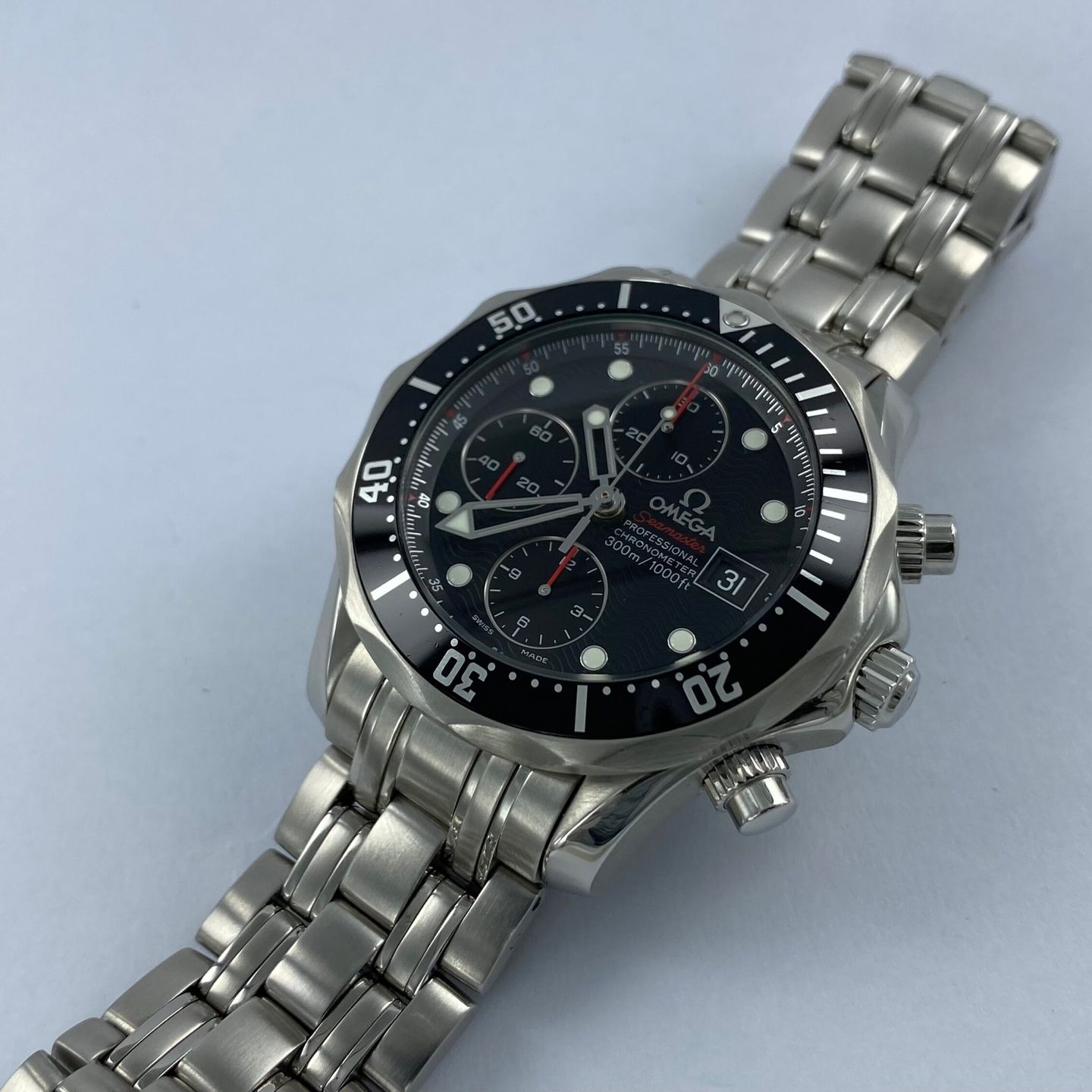 Omega Seamaster Diver 300 M 213.30.42.40.01.001 (Unknown (random serial)) - Black dial 42 mm Steel case (4/7)