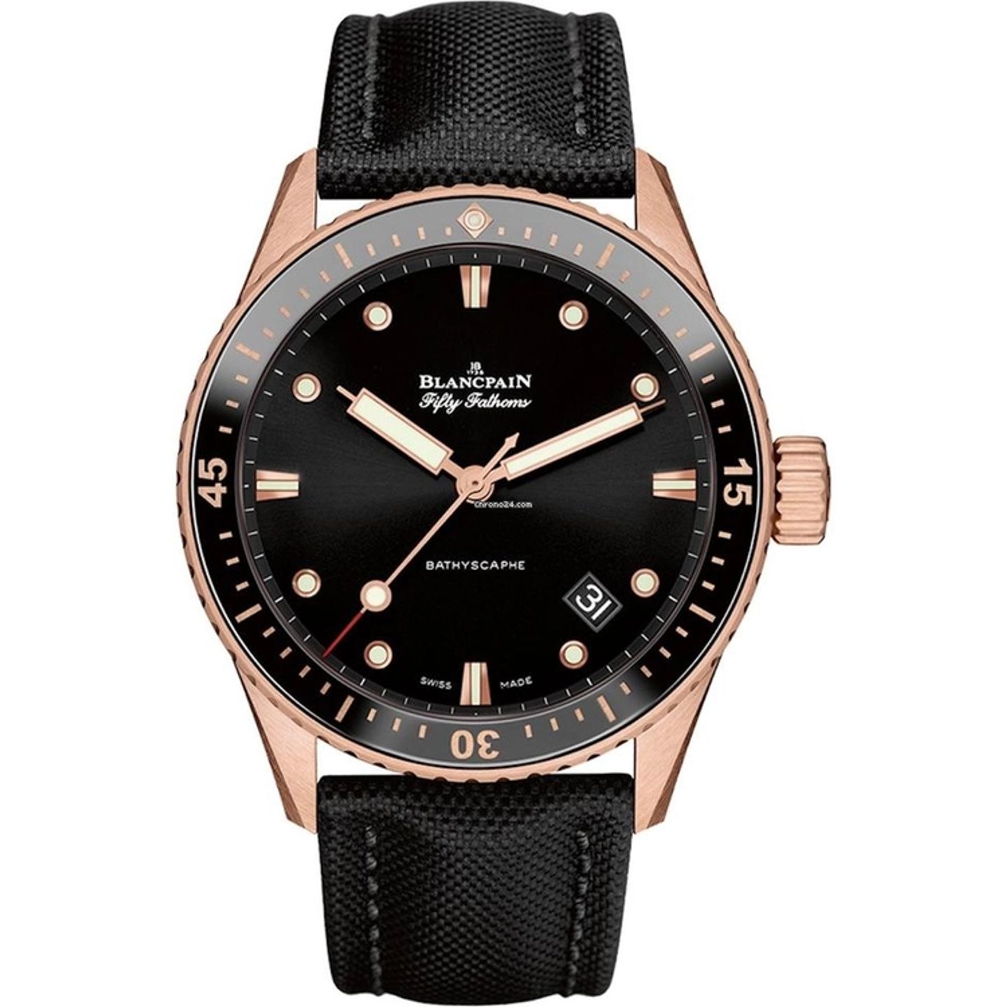 Blancpain Fifty Fathoms 5000 36S30 B52B (2026) - Onbekend wijzerplaat 43mm Onbekend (1/1)