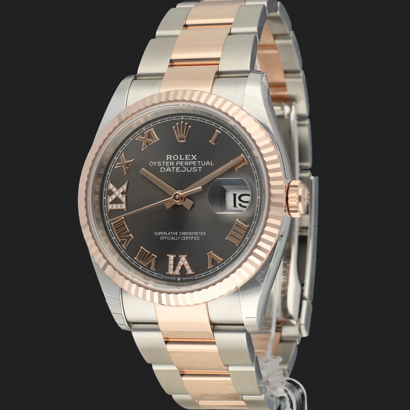 Rolex Datejust 36 126231 (2024) - Grijs wijzerplaat 36mm Goud/Staal (1/8)