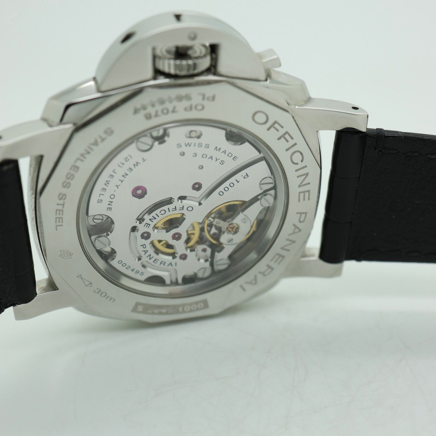 Panerai Luminor Due PAM00676 (2026) - Black dial 42 mm Steel case (7/8)