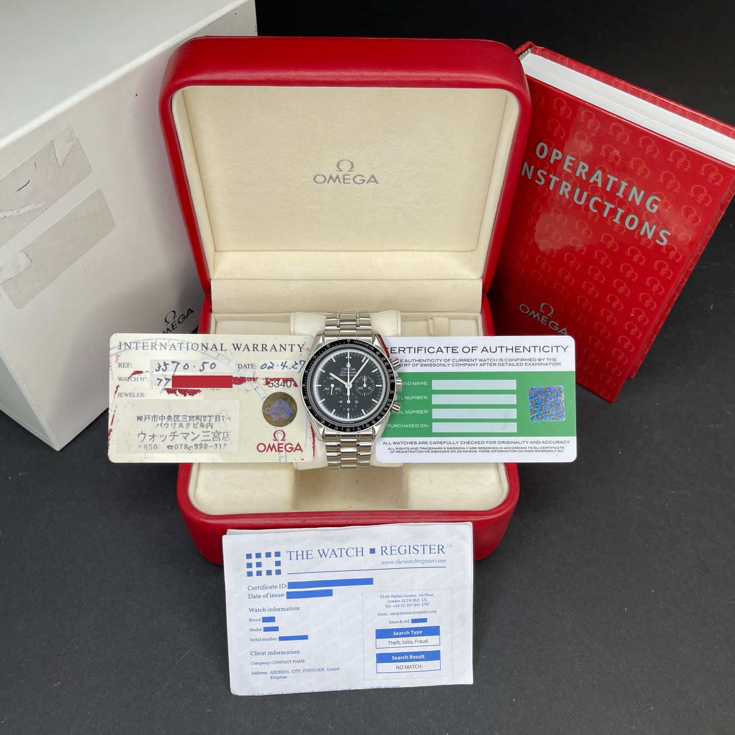 Omega Speedmaster Professional Moonwatch 3570.50 - (3/8)