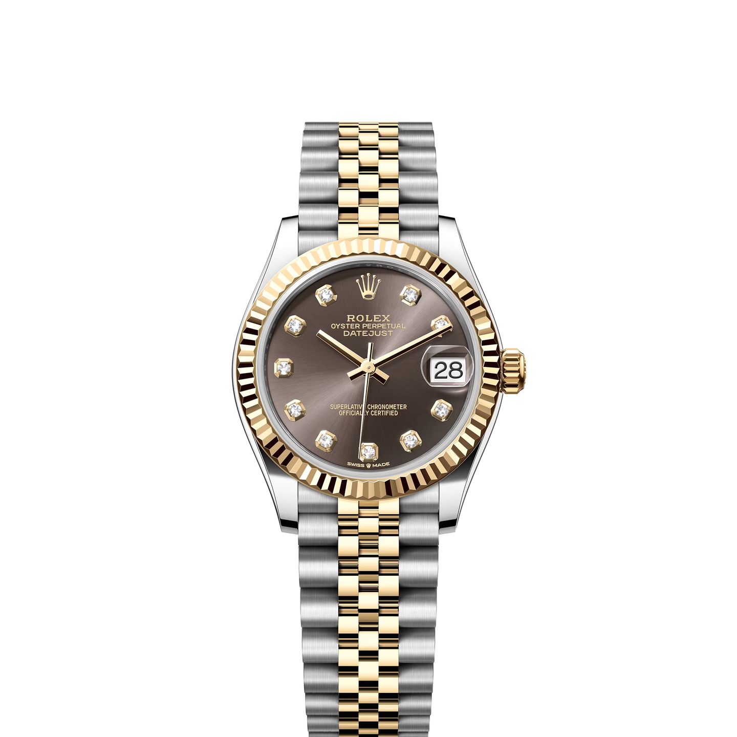 Rolex Datejust 31 278273 (2023) - Grijs wijzerplaat 31mm Staal (1/1)