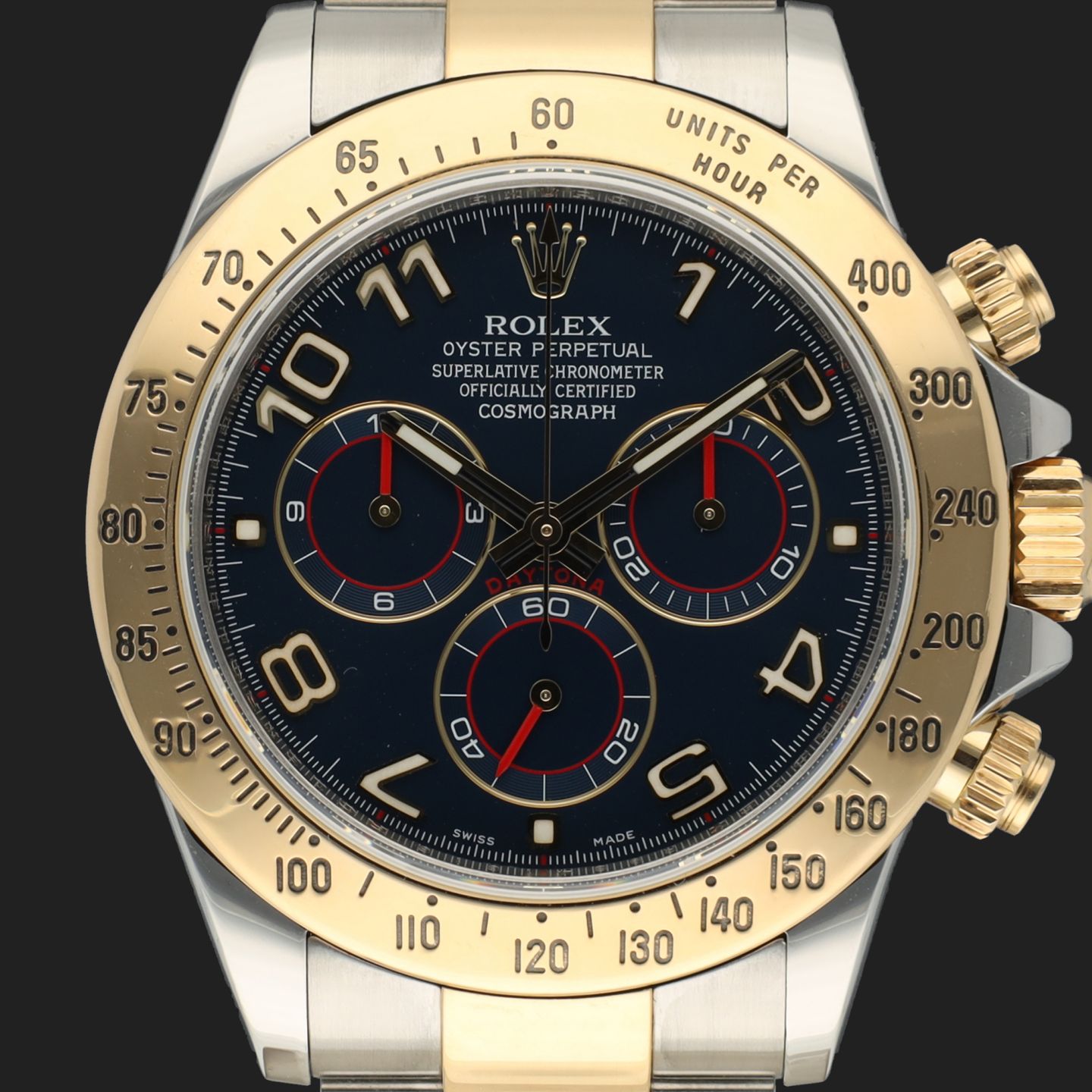 Rolex Daytona 116523 (2014) - 40 mm Gold/Steel case (2/8)