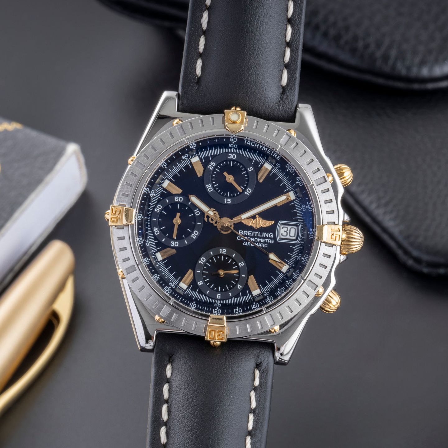 Breitling Chronomat B13352 (2002) - 39mm Staal (3/8)