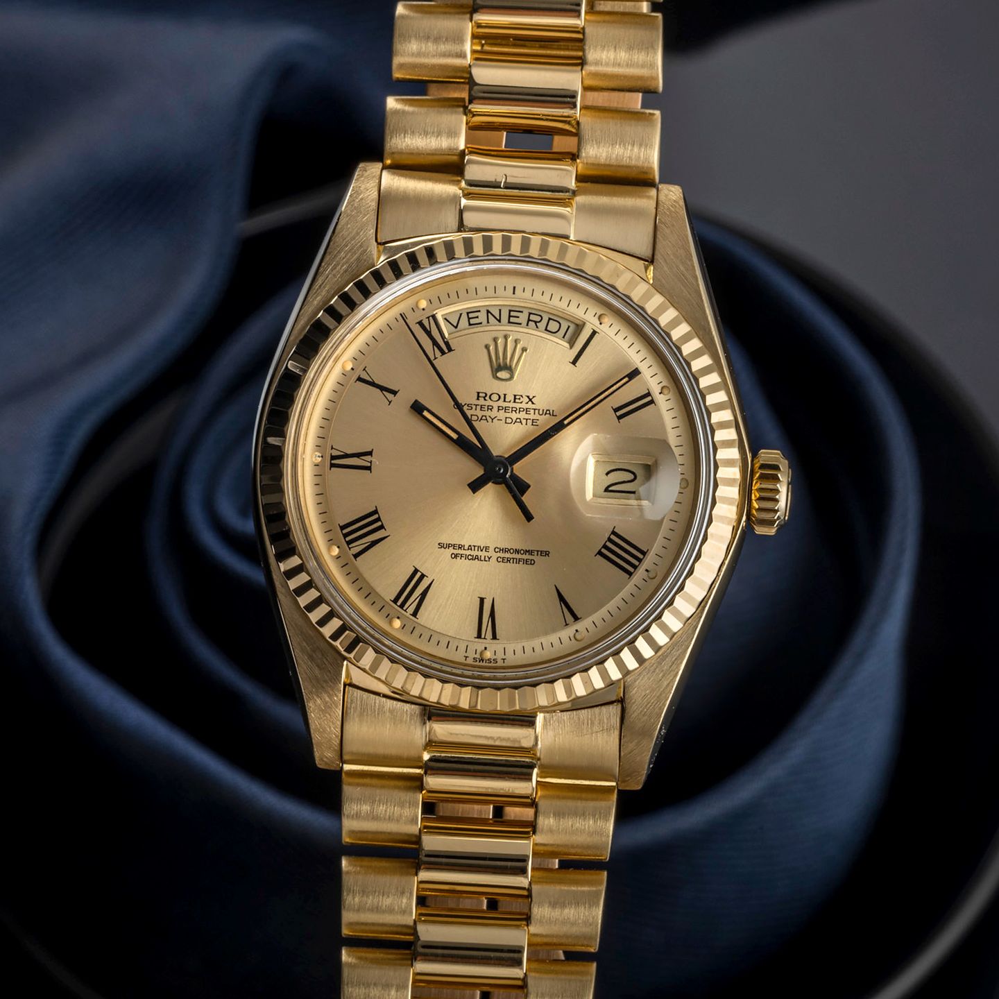 Rolex Day-Date 1803 (1973) - 36 mm Yellow Gold case (3/8)