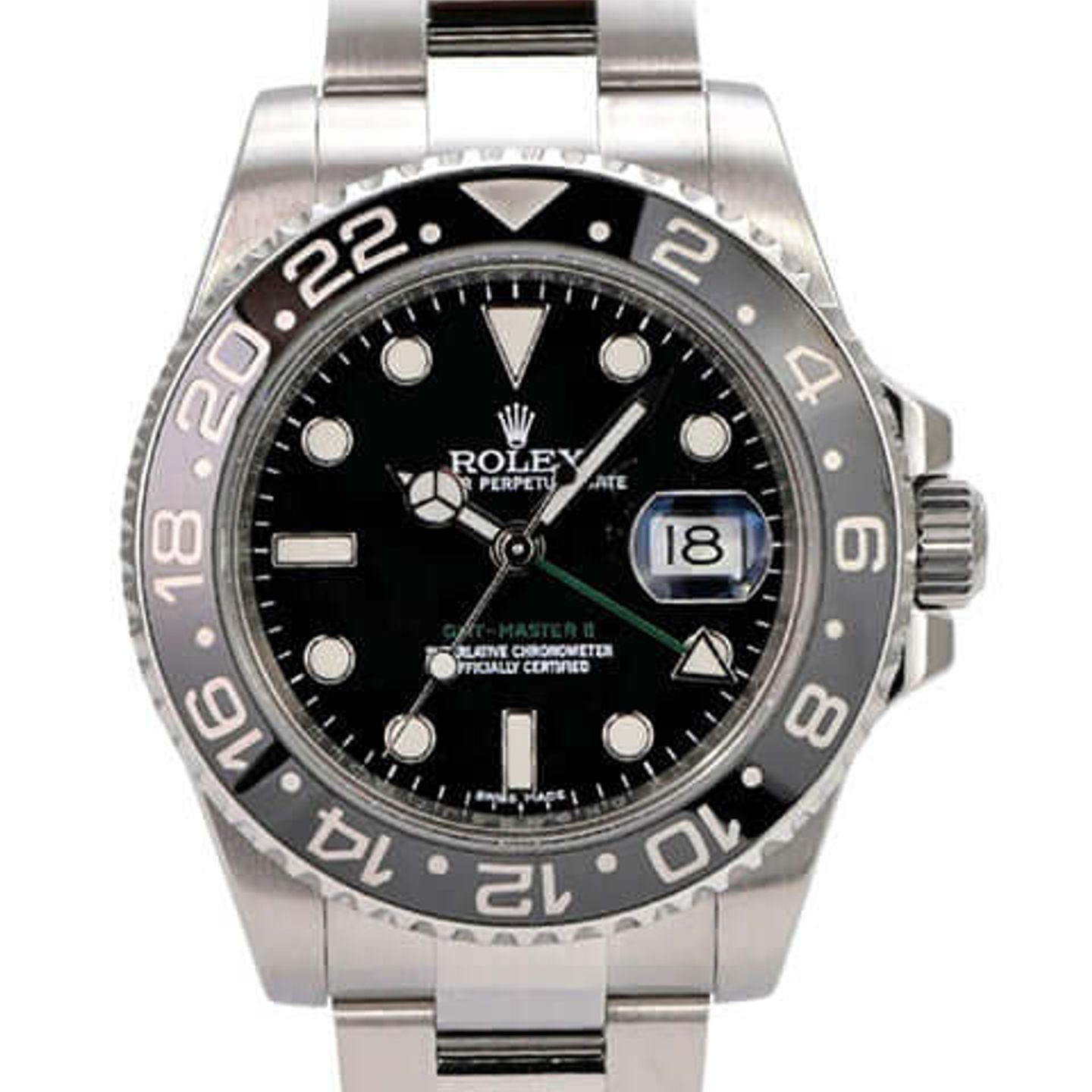 Rolex GMT-Master II 116710LN (2014) - Black dial 40 mm Steel case (1/8)