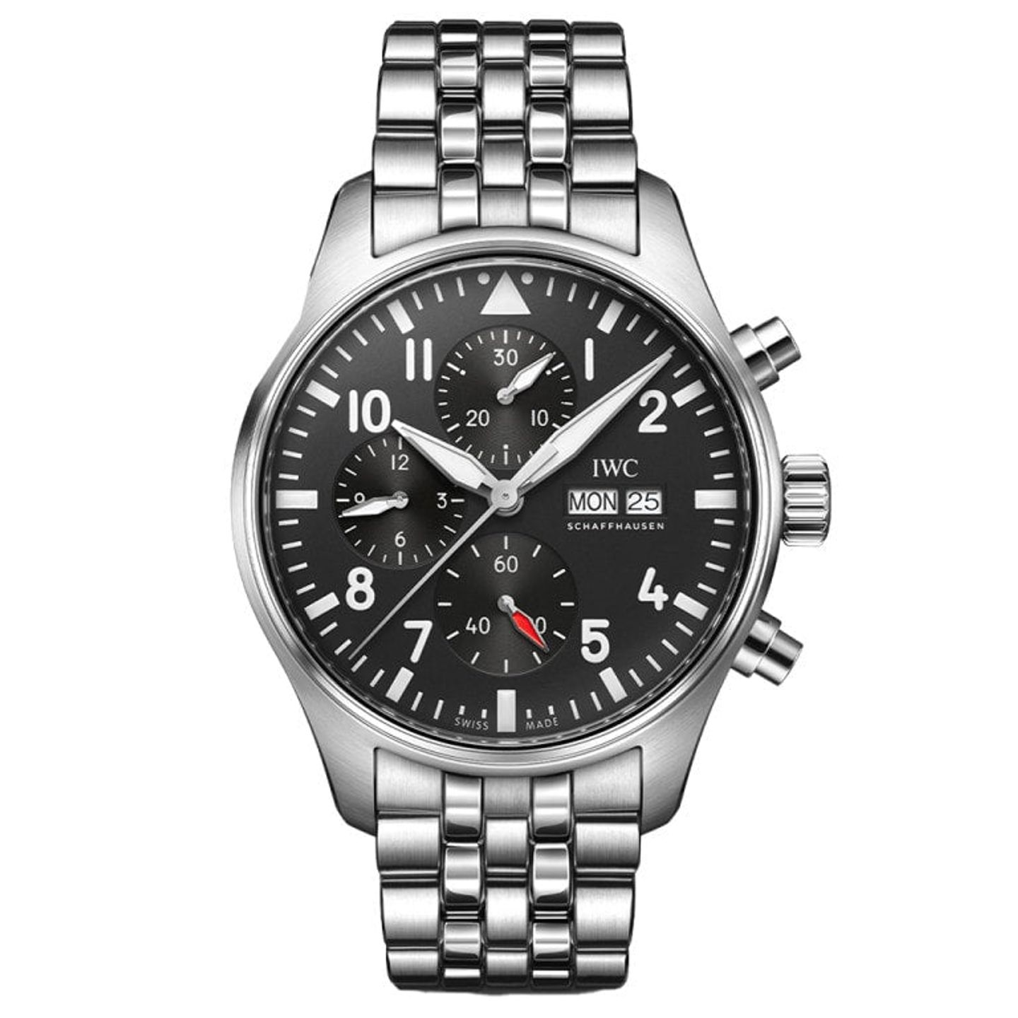 IWC Pilot Chronograph IW378002 (2025) - Black dial 43 mm Steel case (1/1)