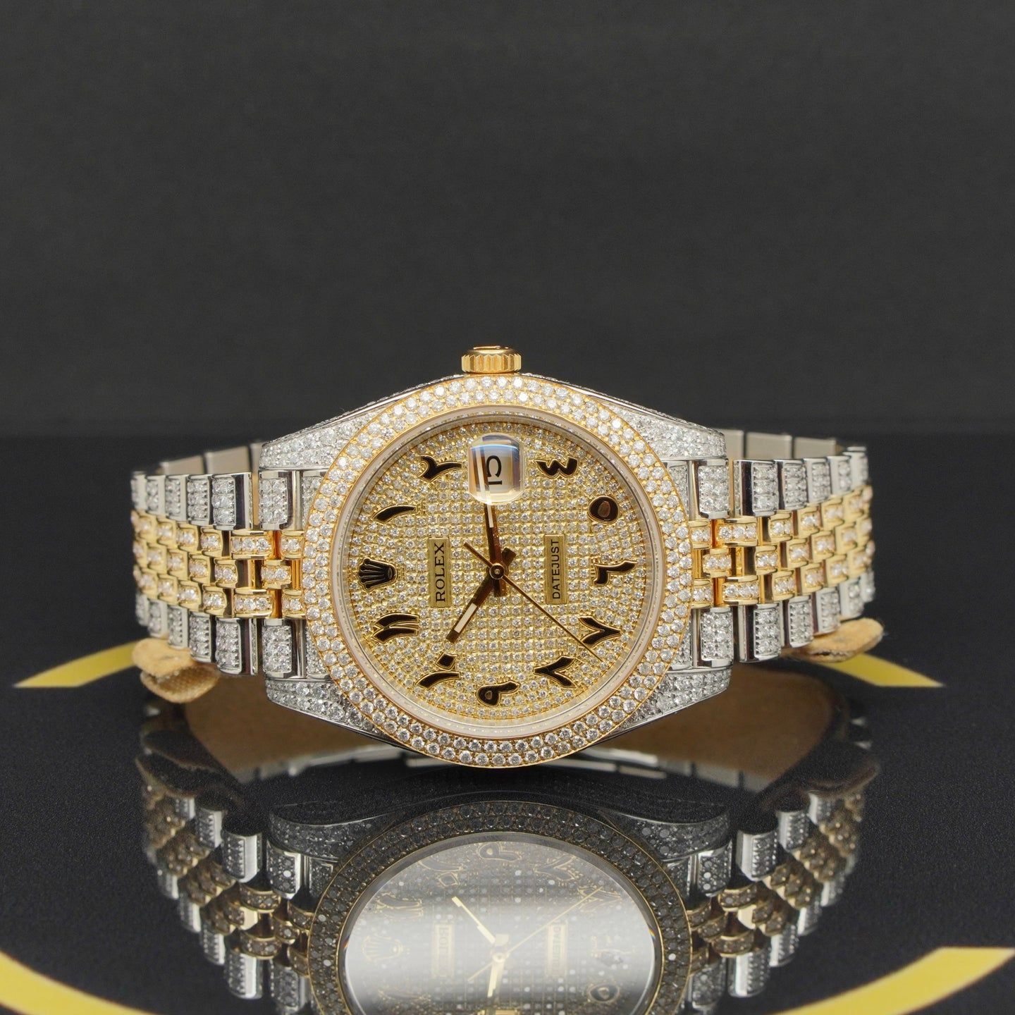 Rolex Datejust 41 126333 (2022) - Diamond dial 41 mm Gold/Steel case (4/7)
