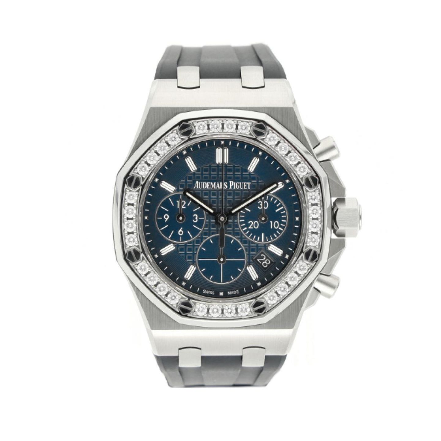 Audemars Piguet Royal Oak Offshore Lady 26231ST.ZZ.D027CA.01 (2022) - Blue dial 37 mm Steel case (1/5)