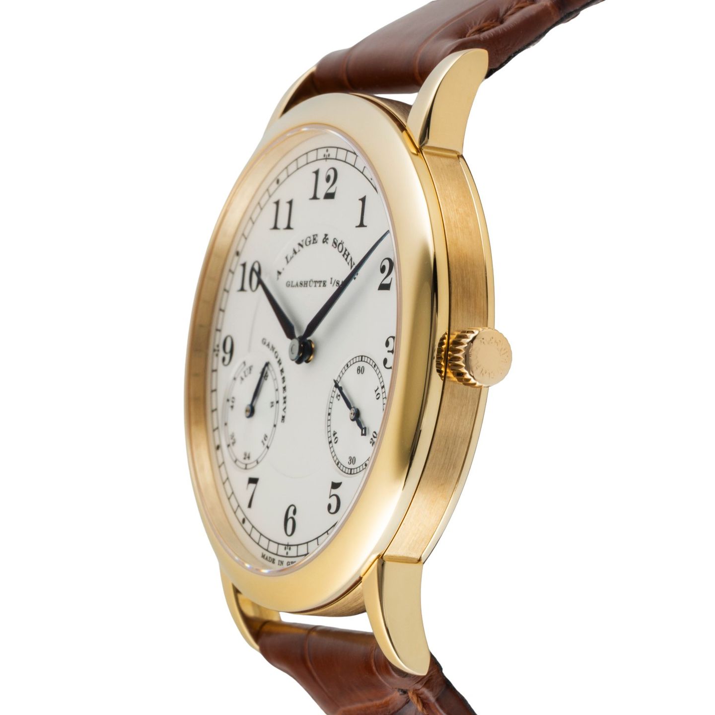 A. Lange & Söhne 1815 221.021 (2000) - Silver dial 36 mm Yellow Gold case (6/8)