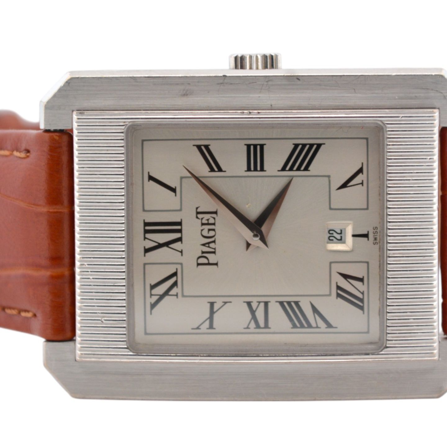 Piaget Protocole 26200 (Unknown (random serial)) - Silver dial 40 mm Steel case (2/8)
