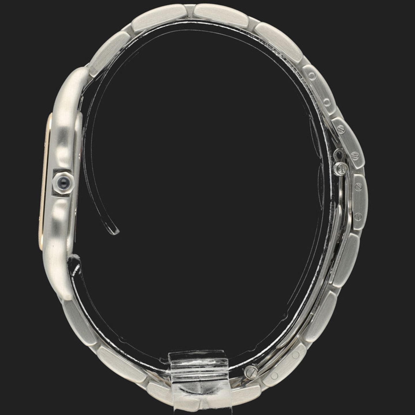 Cartier Panthère 187957 (1989) - Wit wijzerplaat 29mm Goud/Staal (7/8)