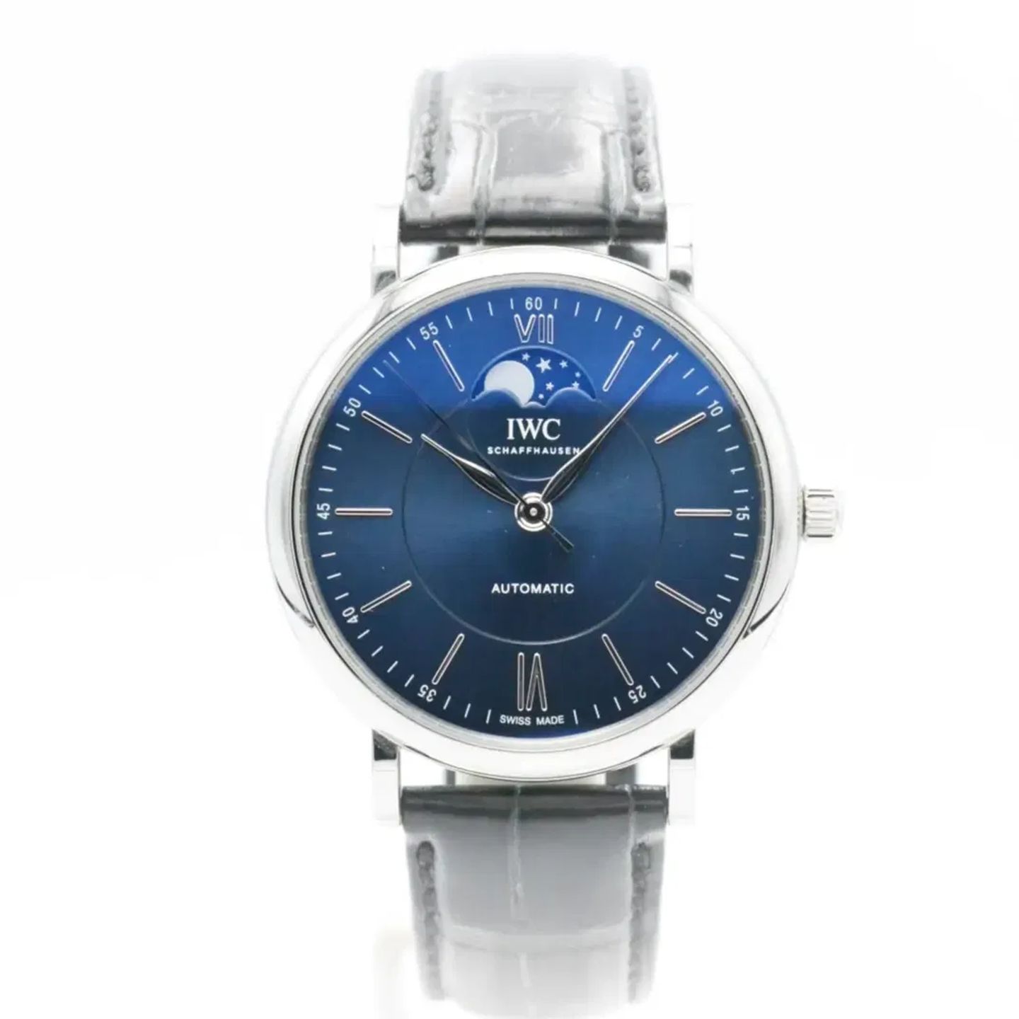 IWC Portofino Automatic IW459402 (2012) - Blue dial 40 mm Steel case (1/7)