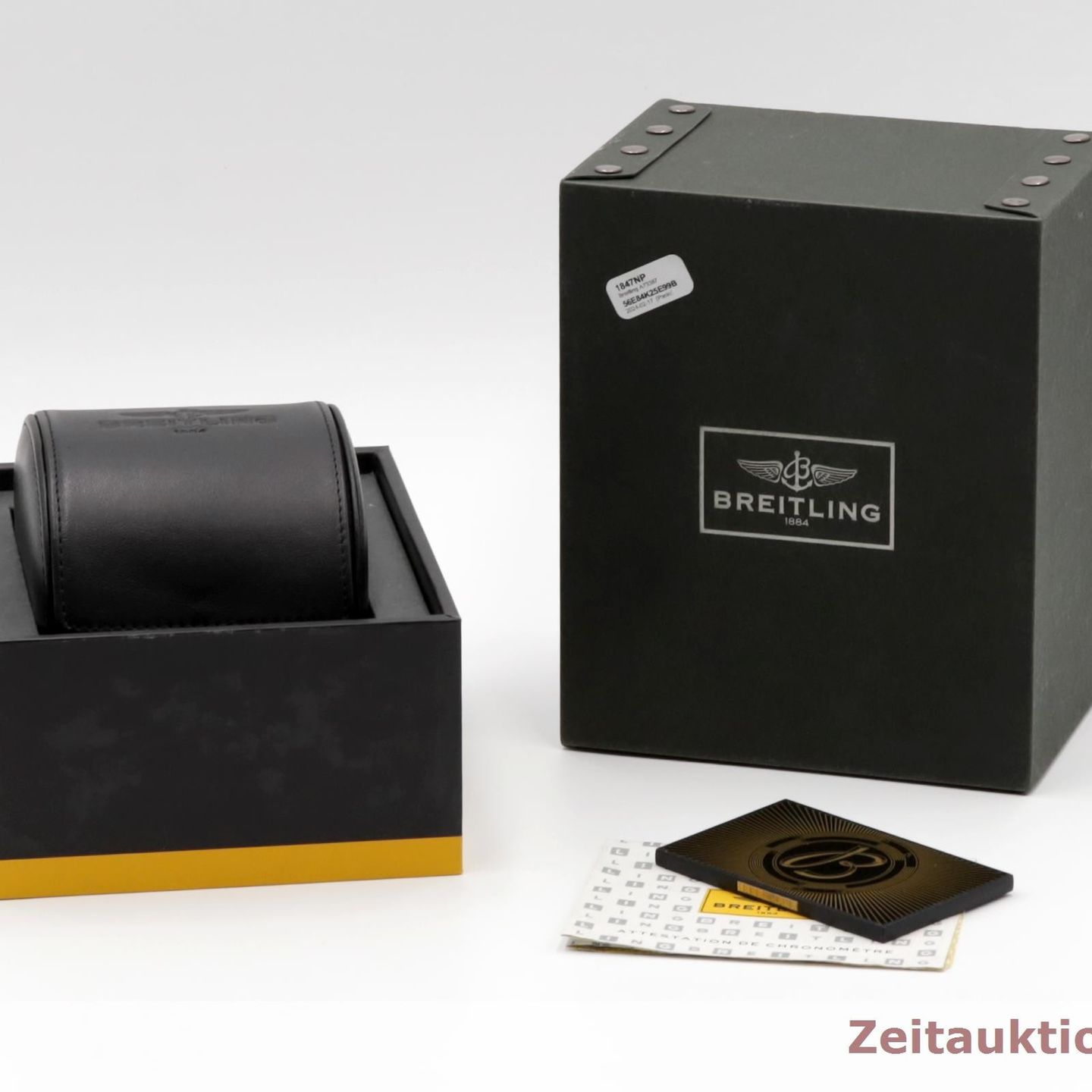 Breitling Colt Chronograph II A7338710/BB49 (Unknown (random serial)) - Black dial 44 mm Steel case (8/8)