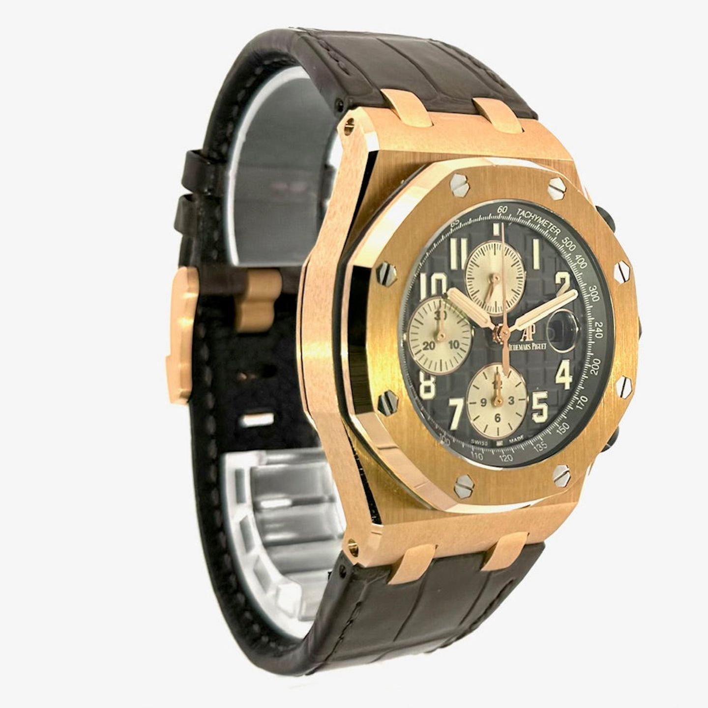 Audemars Piguet Royal Oak Offshore 26470OR.OO.A125CR.01 (2021) - Grey dial 42 mm Rose Gold case (3/7)