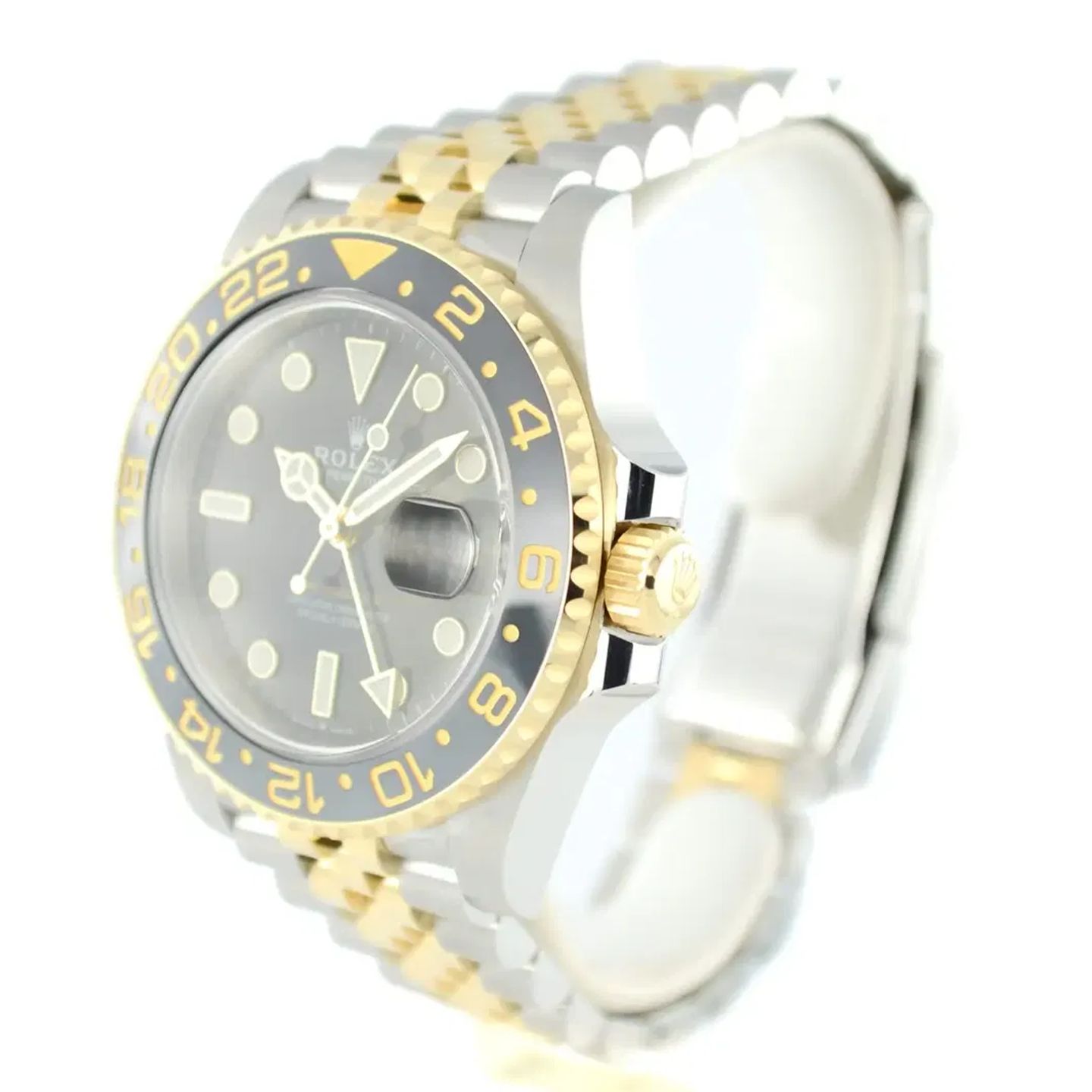 Rolex GMT-Master II 126713GRNR (2025) - Zwart wijzerplaat 40mm Goud/Staal (2/7)