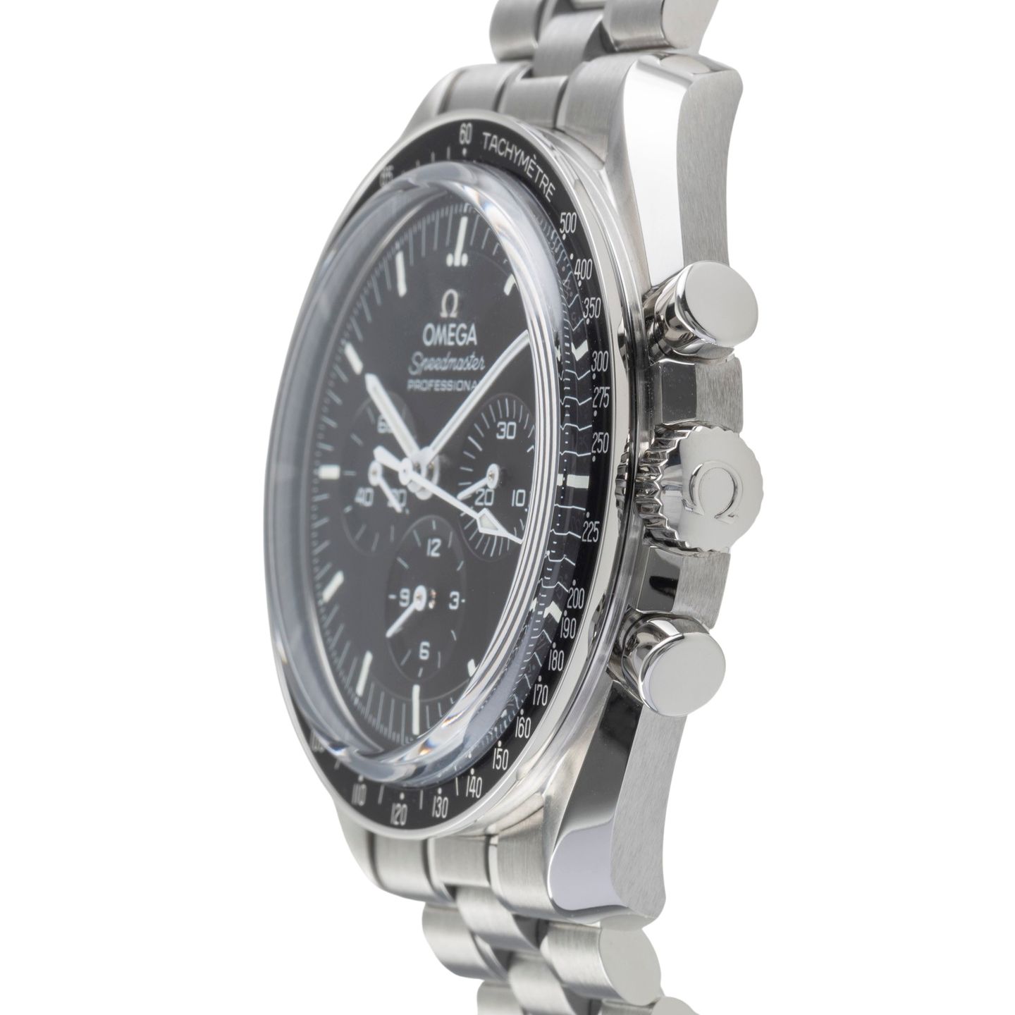 Omega Speedmaster Professional Moonwatch 310.30.42.50.01.002 (Onbekend (willekeurig serienummer)) - Zwart wijzerplaat 42mm Staal (6/8)