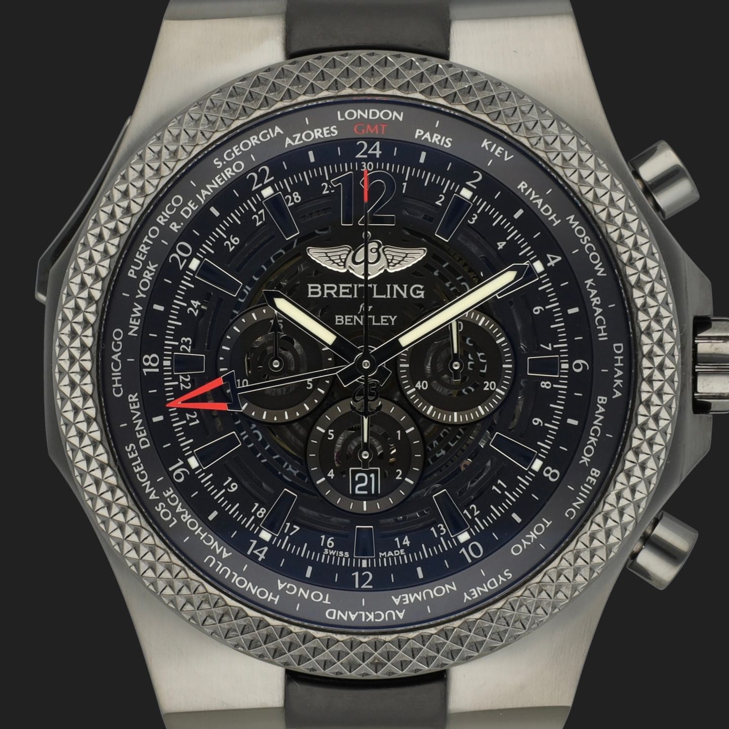 Breitling Bentley GMT M4736225/BC76 - (3/8)