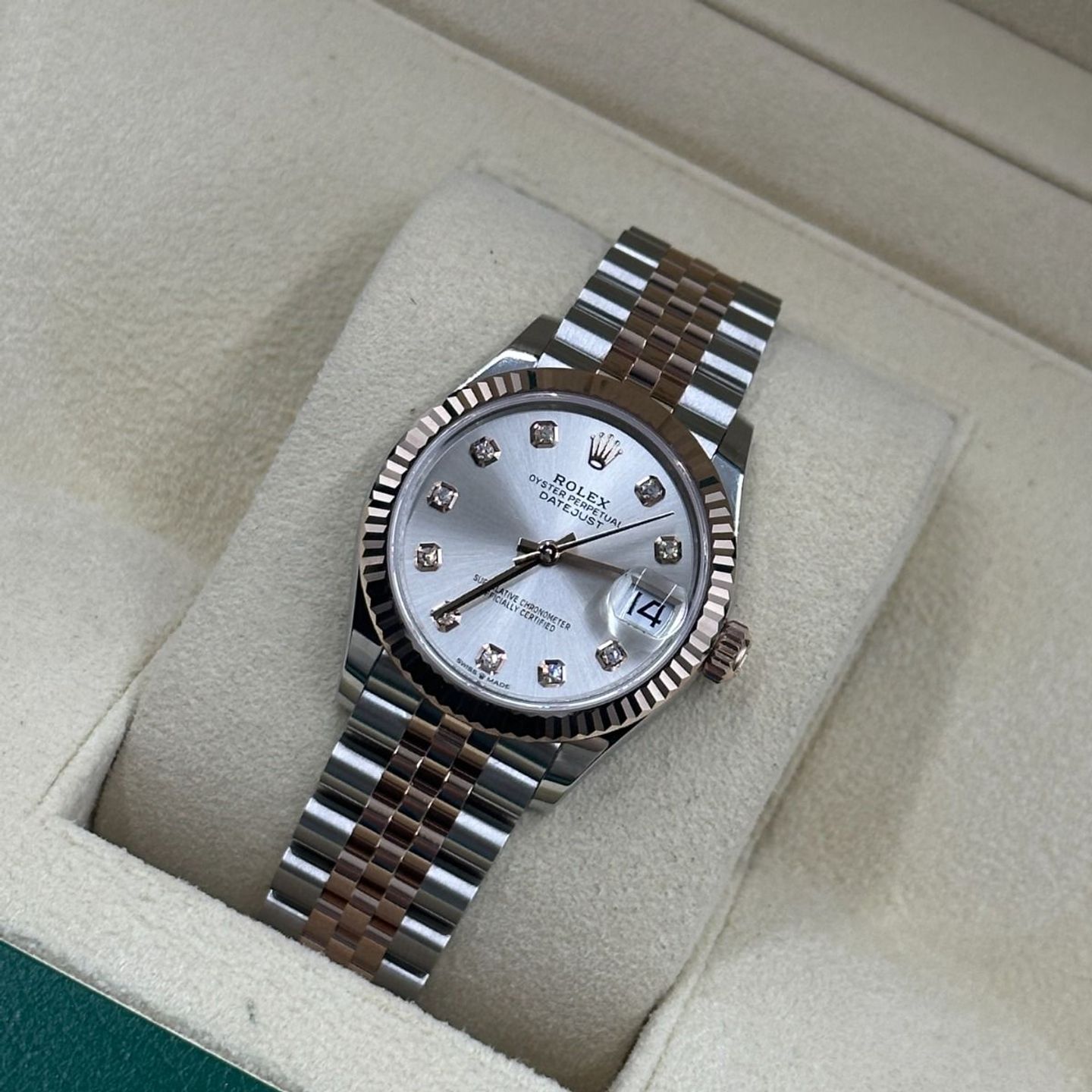 Rolex Datejust 31 278271 (2024) - Zilver wijzerplaat 31mm Staal (8/8)