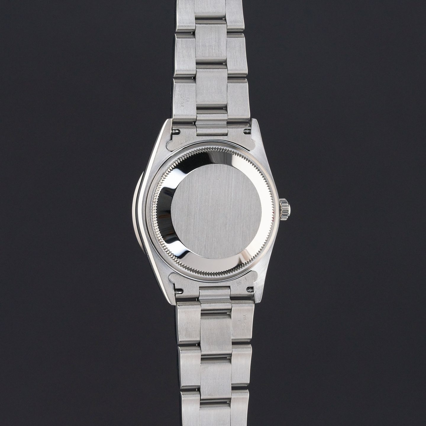 Rolex Oyster Perpetual Date 15210 (1999) - Blauw wijzerplaat 34mm Staal (8/8)