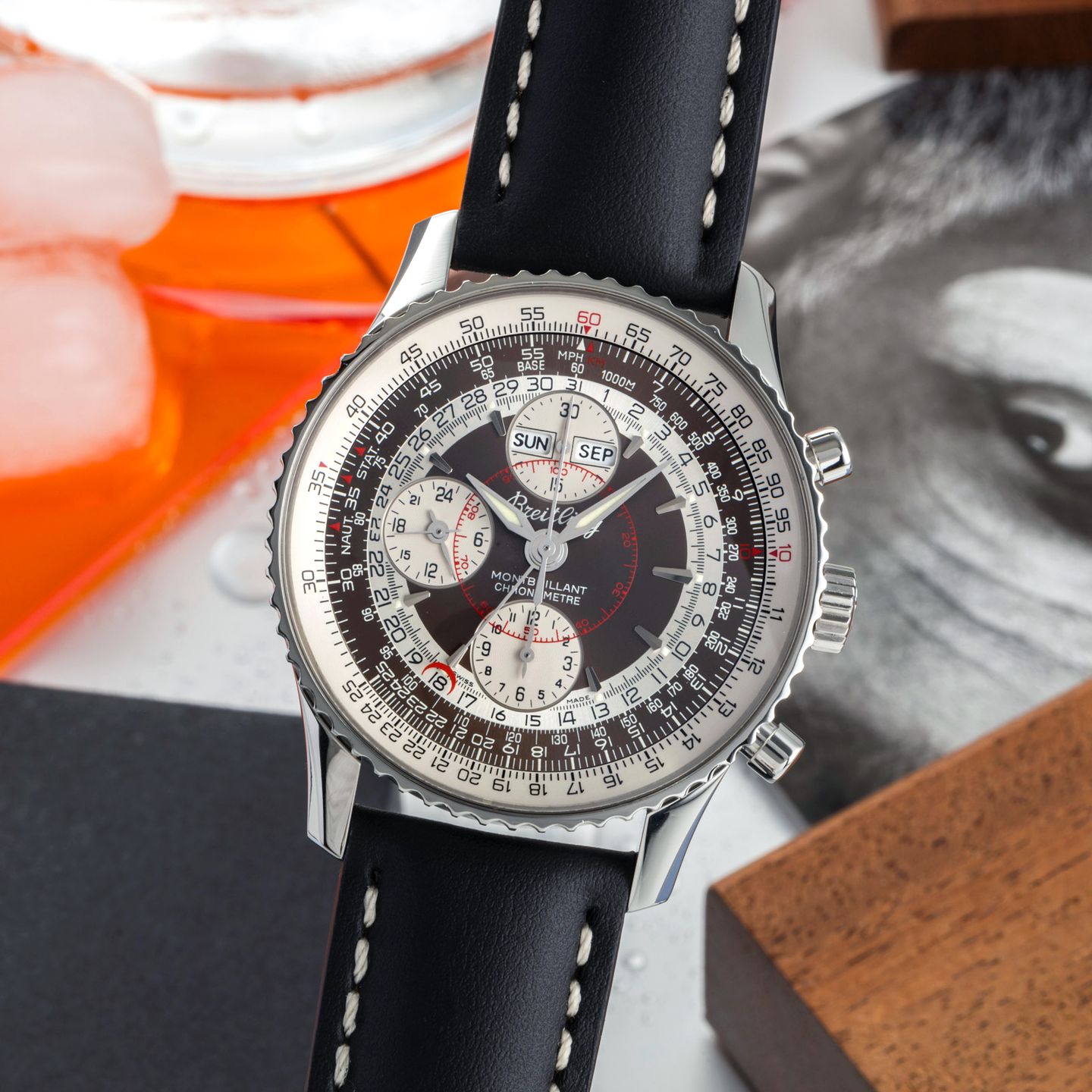 Breitling Montbrillant Datora A21330 - (3/8)