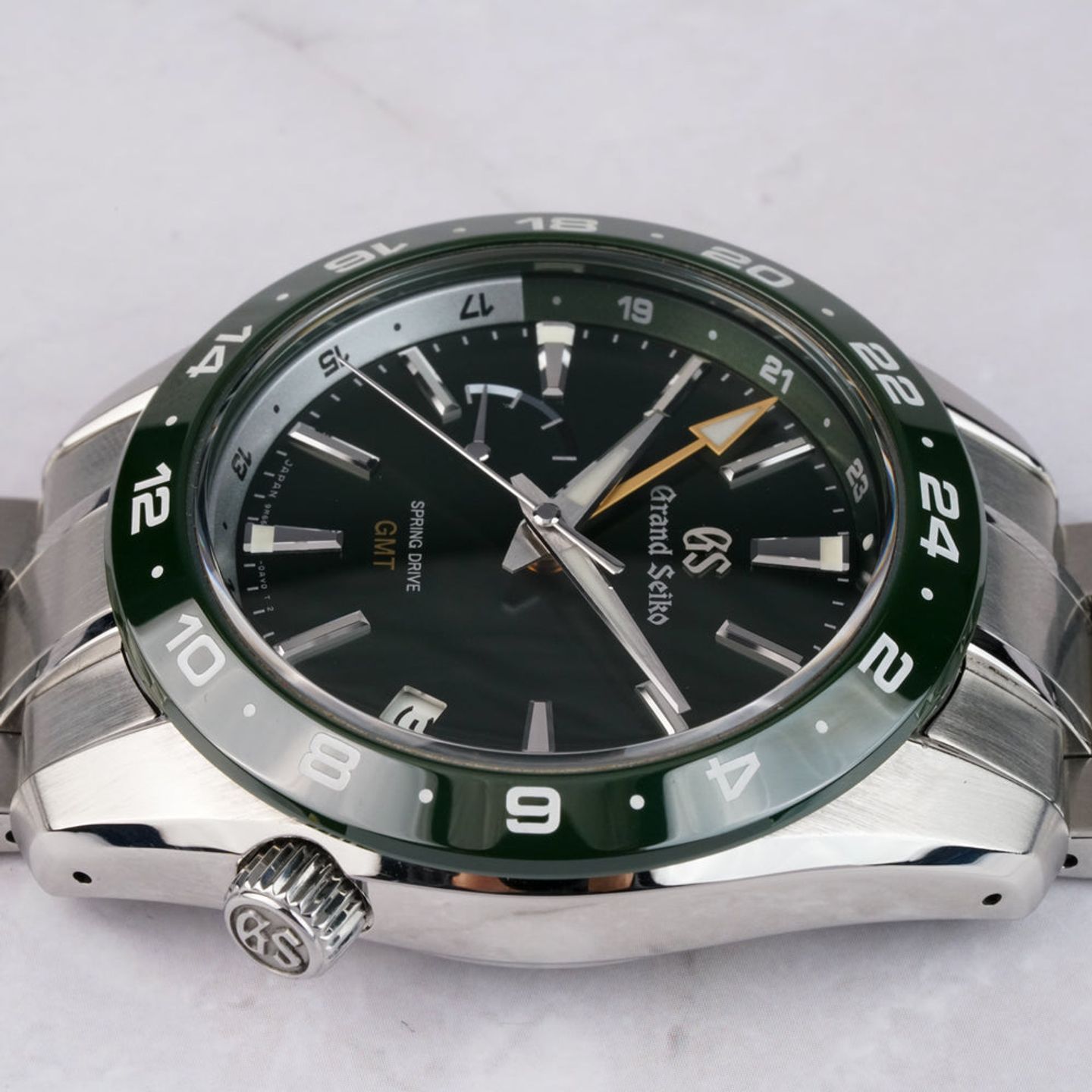 Grand Seiko Sport Collection SBGE257 (2021) - Groen wijzerplaat 41mm Staal (5/8)