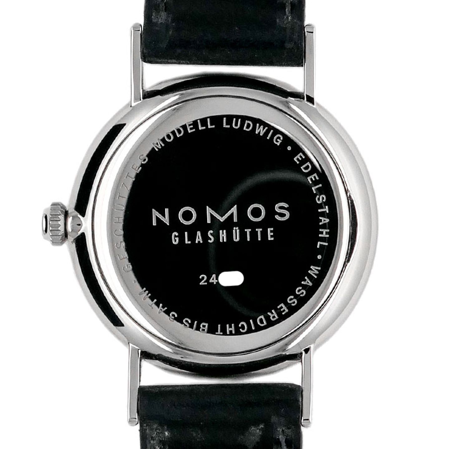 NOMOS Ludwig 201 (2012) - White dial 35 mm Steel case (4/6)