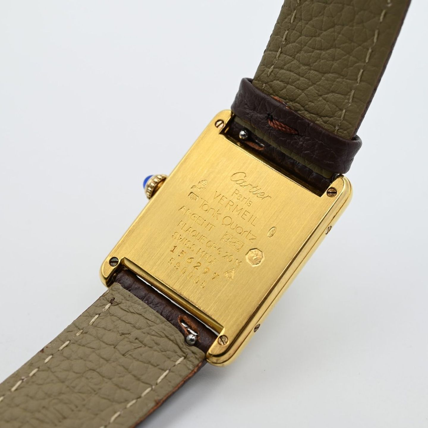 Cartier Tank Vermeil 590005 - (7/8)