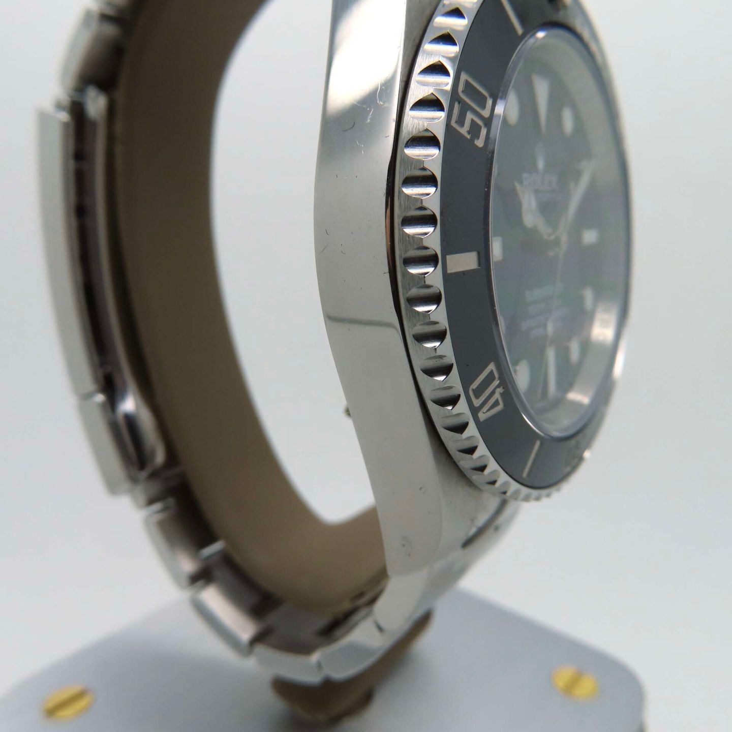 Rolex Submariner No Date 114060 (2013) - Black dial 40 mm Steel case (4/8)
