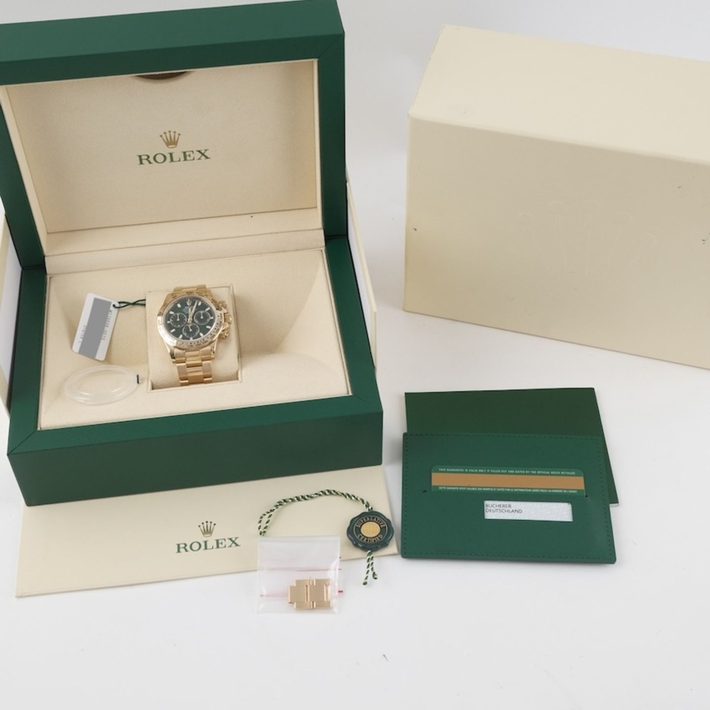 Rolex Daytona 116508 (2019) - 40 mm Yellow Gold case (8/8)