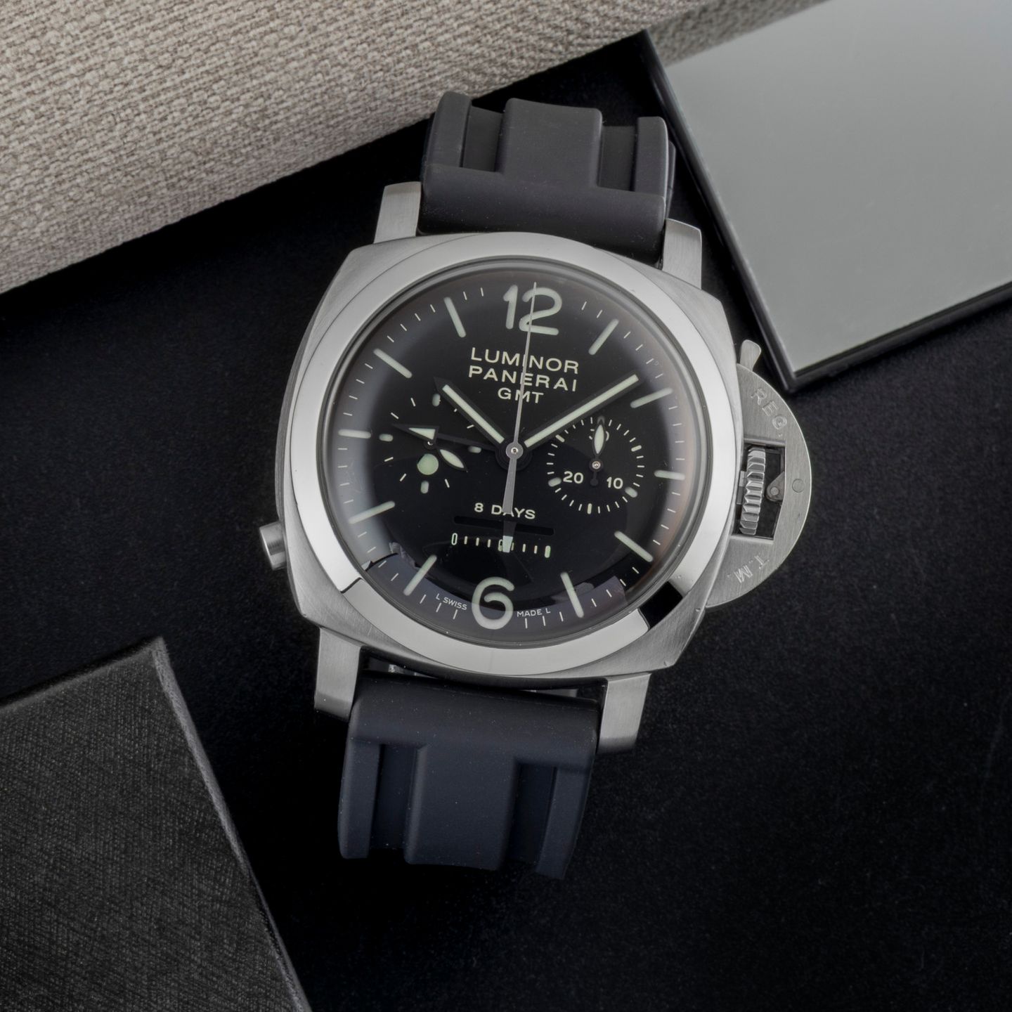 Panerai Luminor 1950 8 Days Chrono Monopulsante GMT PAM00275 - (1/8)