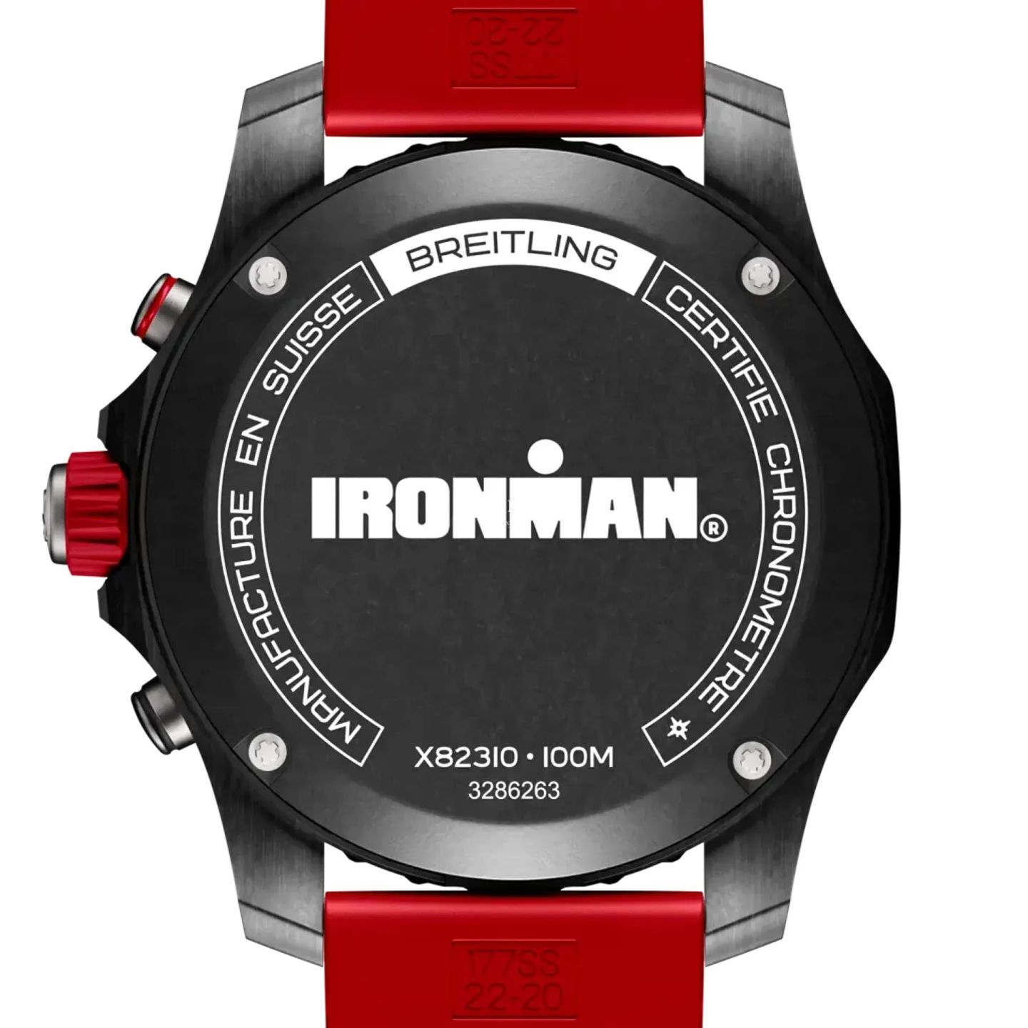 Breitling Endurance Pro X823109A1K1S1 (2026) - Red dial 44 mm Plastic case (4/4)